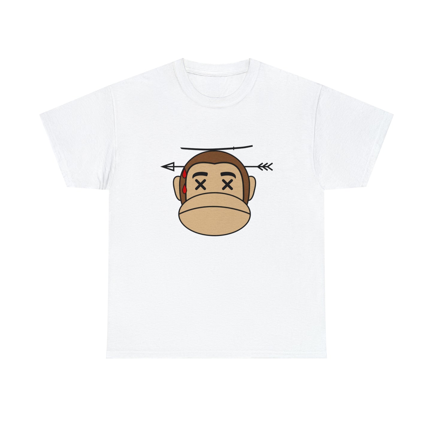 NLB VINTAGE "NINJAMONKEY" ×ARWHD× Unisex Heavy Cotton Tee Printify