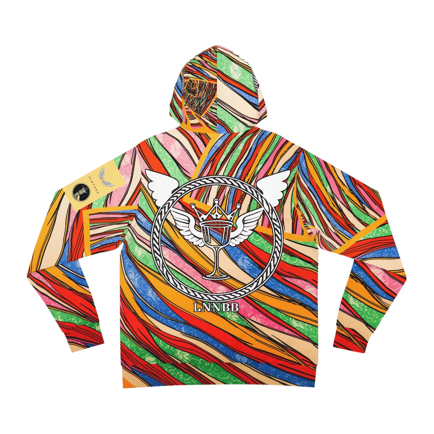 NLB VINTAGE "NLB MUSE" ×BOMBA X× Fashion Hoodie (AOP)