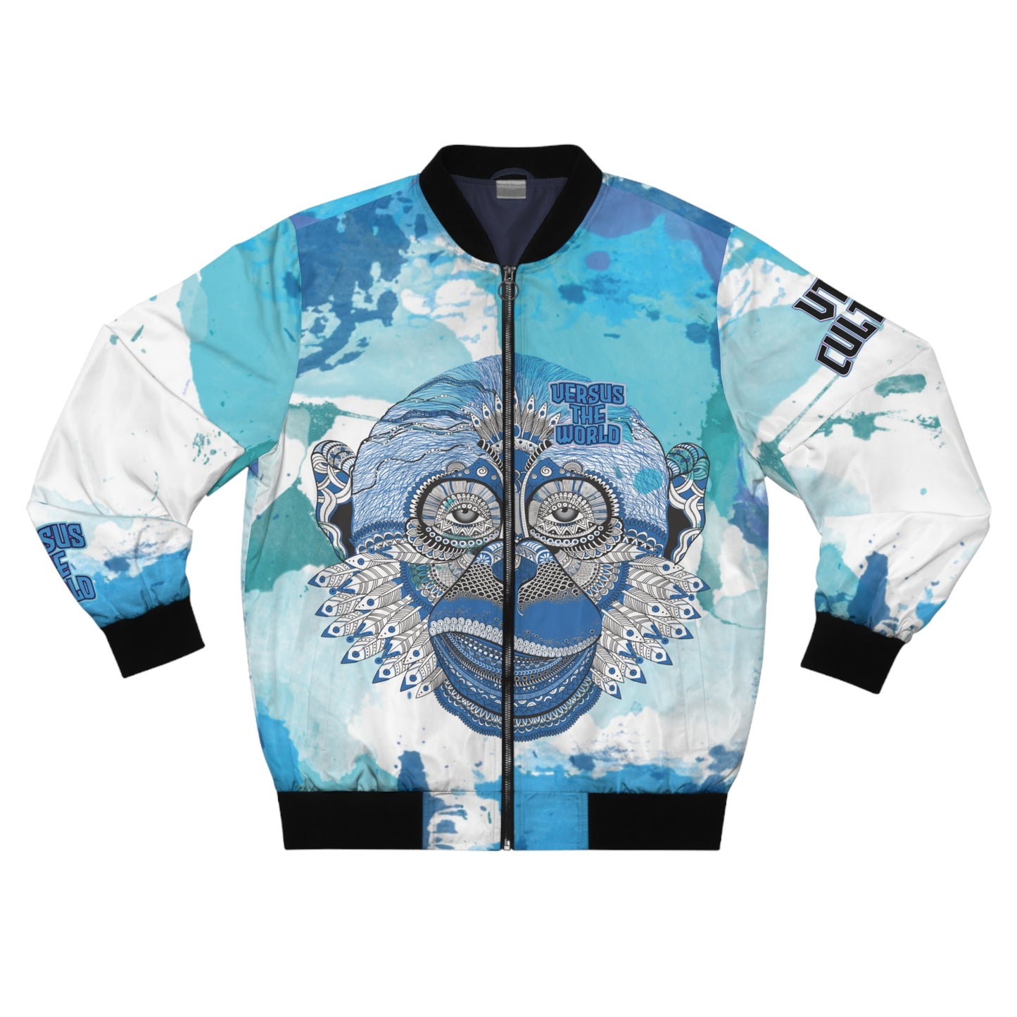 NLB VINTAGE "VTW CULTURE" Men's Bomber Jacket (AOP) Printify