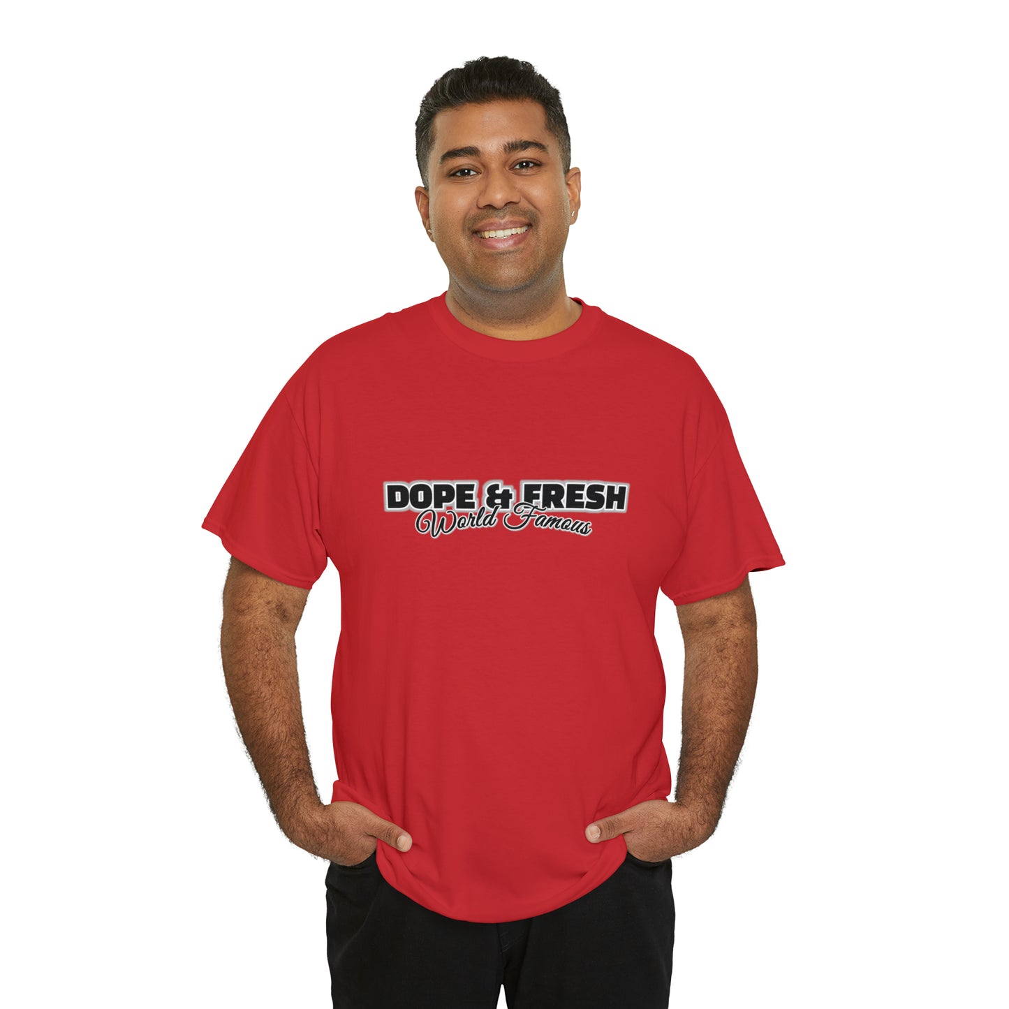 NLB VINTAGE "D&FWF" Unisex Heavy Cotton Tee