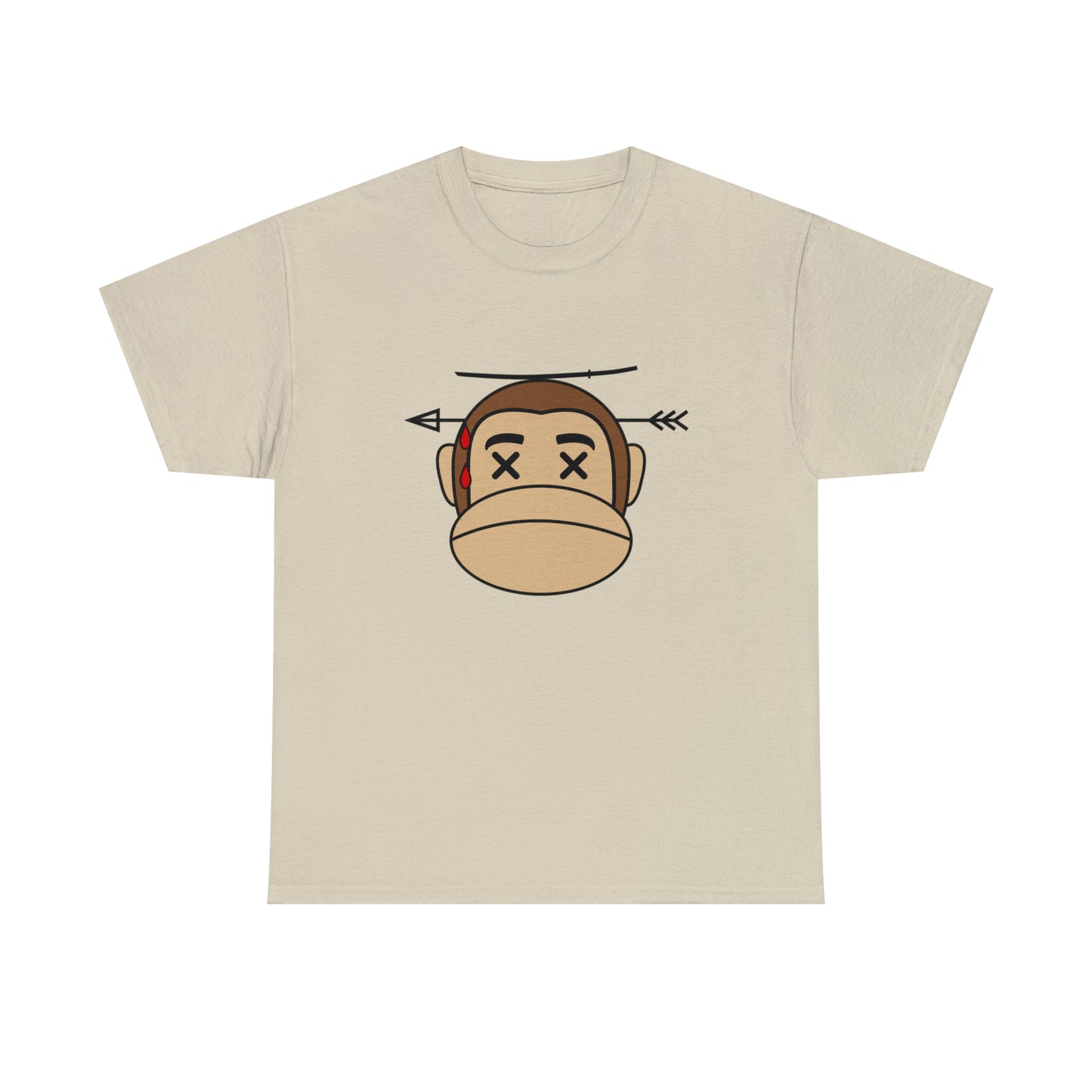 NLB VINTAGE "NINJAMONKEY" ×ARWHD× Unisex Heavy Cotton Tee Printify