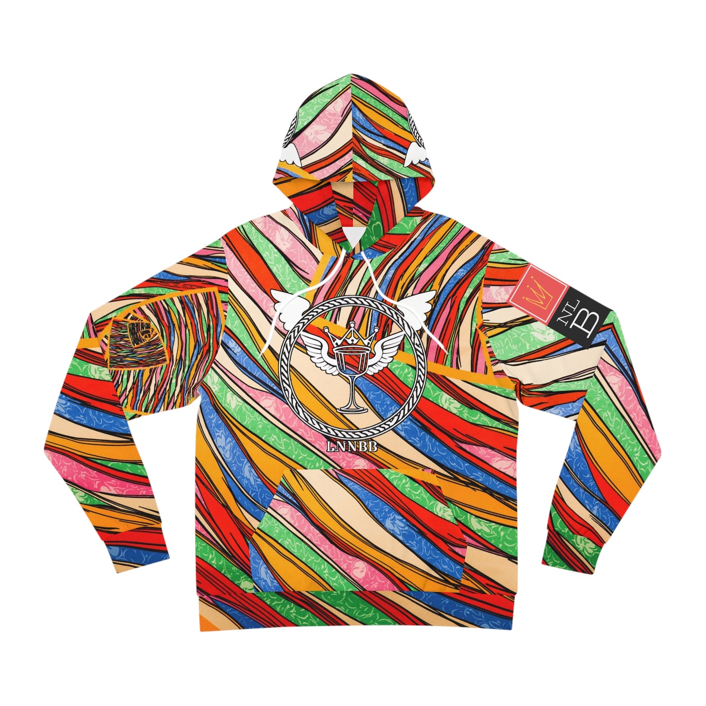 NLB VINTAGE "NLB MUSE" ×BOMBA X× Fashion Hoodie (AOP)