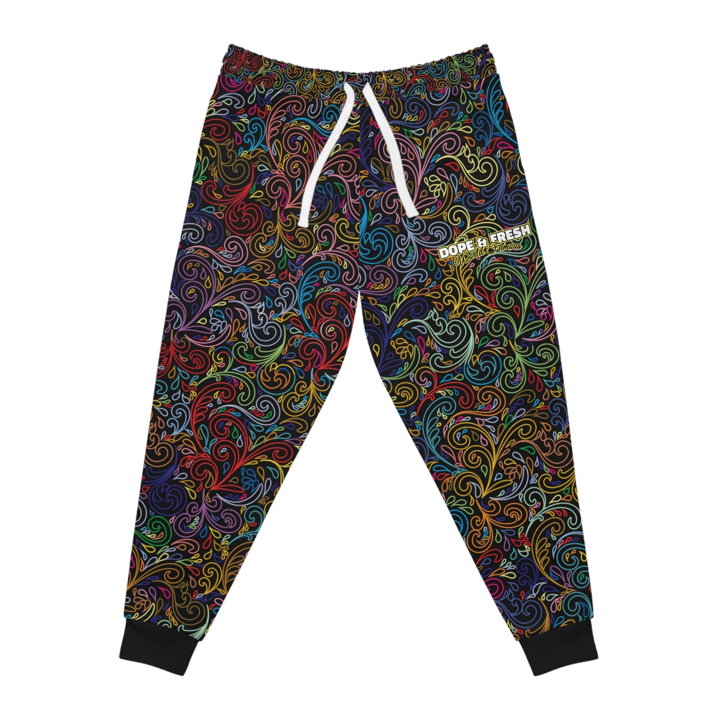 NLB VINTAGE "D&FWF" ×TRUE2× Athletic Joggers (AOP) Printify