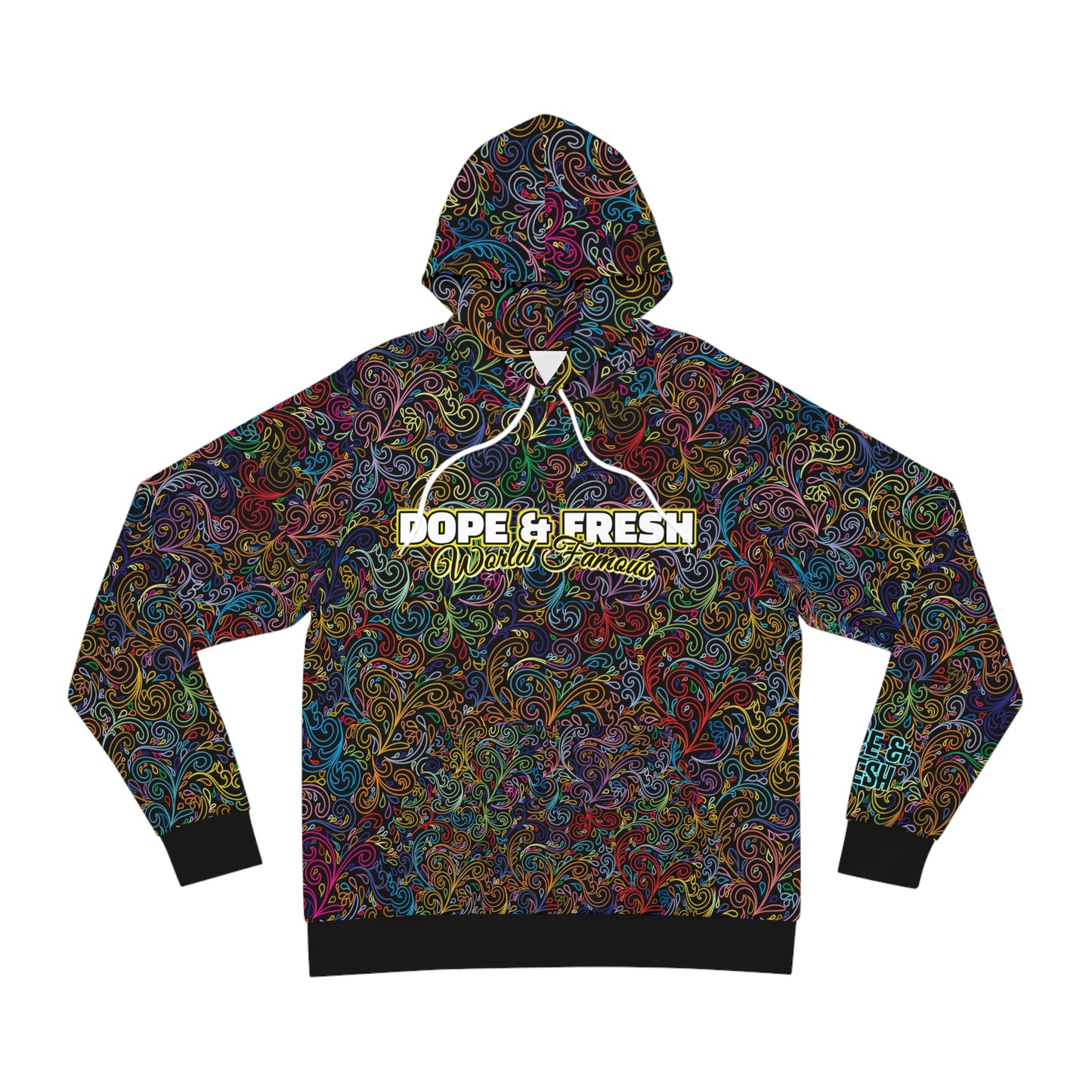 NLB VINTAGE "D&FWF" ×True2× Fashion Hoodie (AOP) Printify