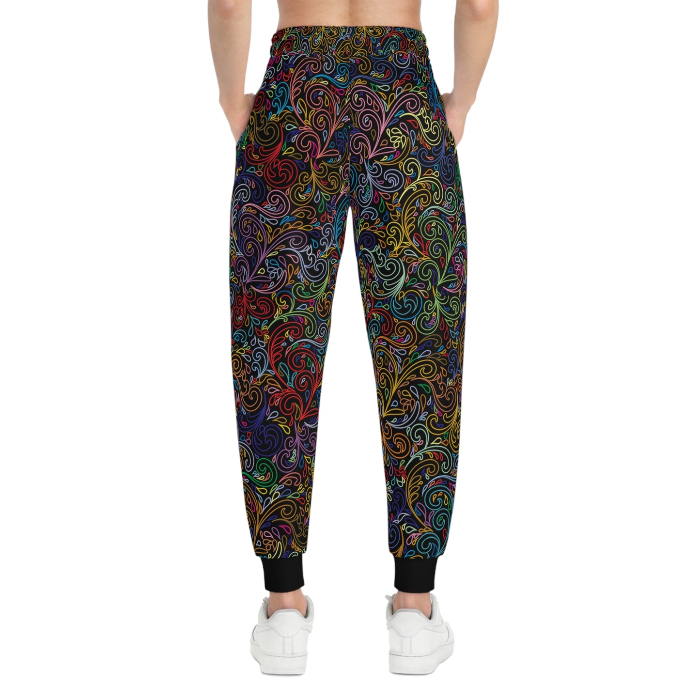 NLB VINTAGE "D&FWF" ×TRUE2× Athletic Joggers (AOP) Printify