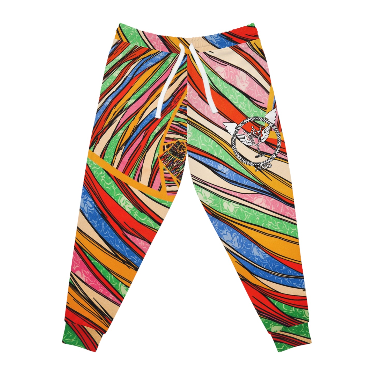 NLB VINTAGE "NLB MUSE" ×BOMBA X× Athletic Joggers (AOP)