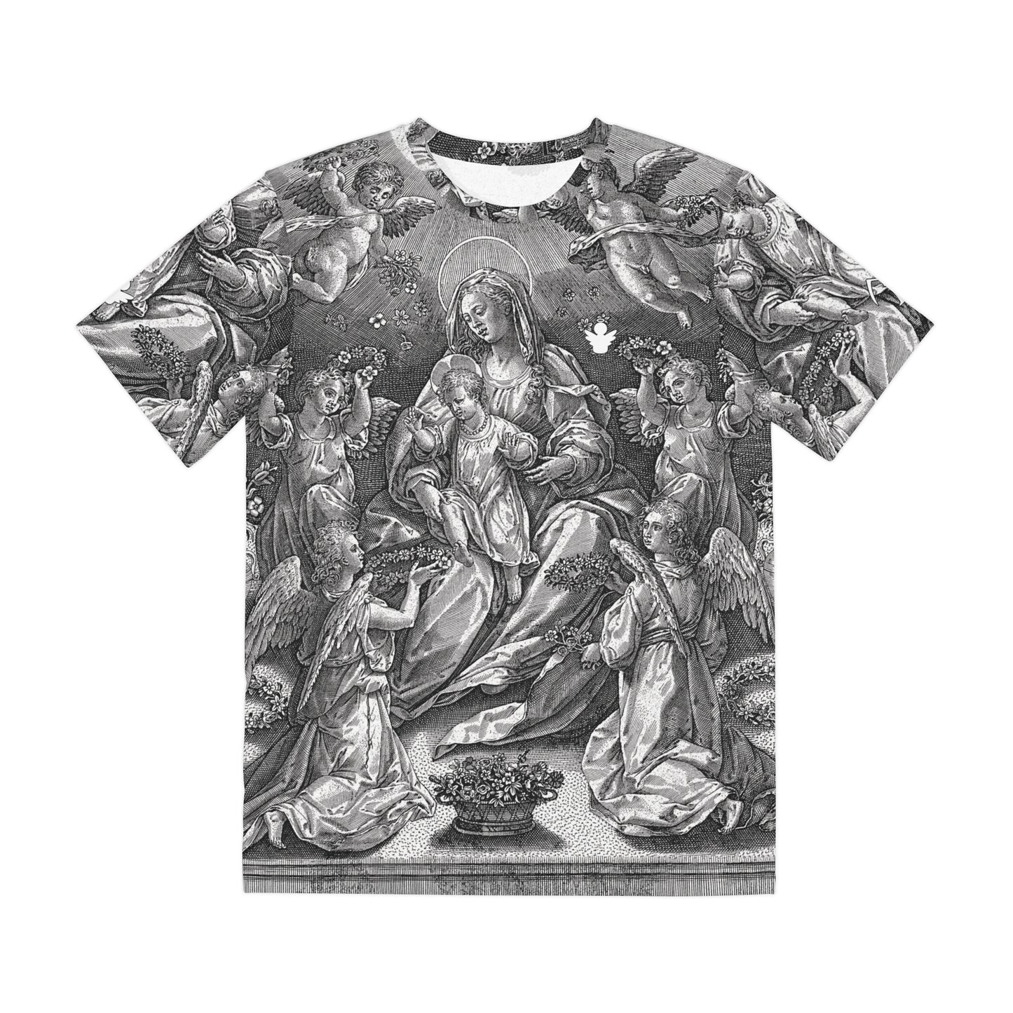 NLB VINTAGE "DEMONIO" Men's Polyester Tee (AOP) Printify