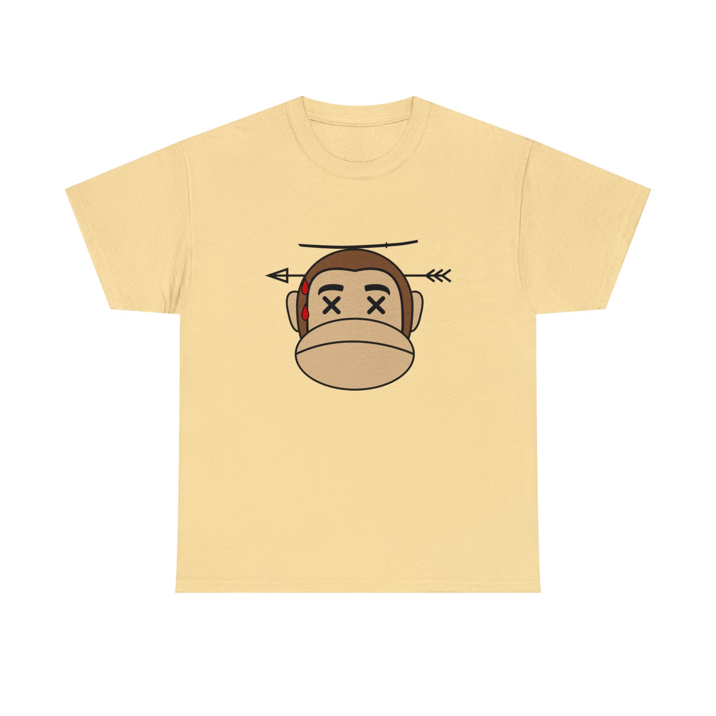 NLB VINTAGE "NINJAMONKEY" ×ARWHD× Unisex Heavy Cotton Tee Printify