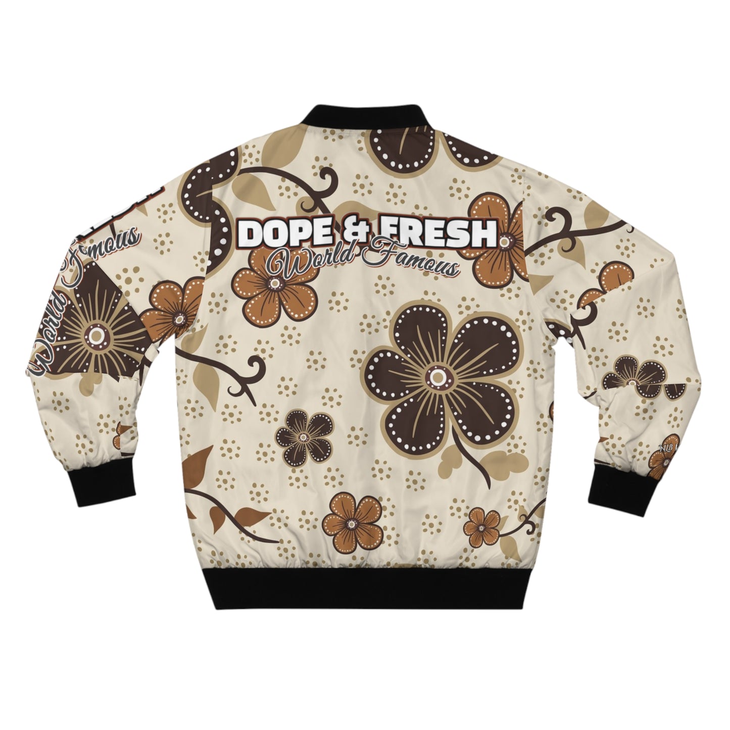 NLB VINTAGE "D&FWF" Men's Bomber Jacket (AOP)