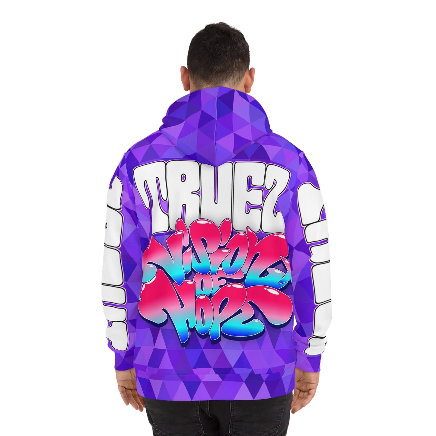 NLB VINTAGE "TRUE2" ×Tribute× Fashion Hoodie (AOP) Printify