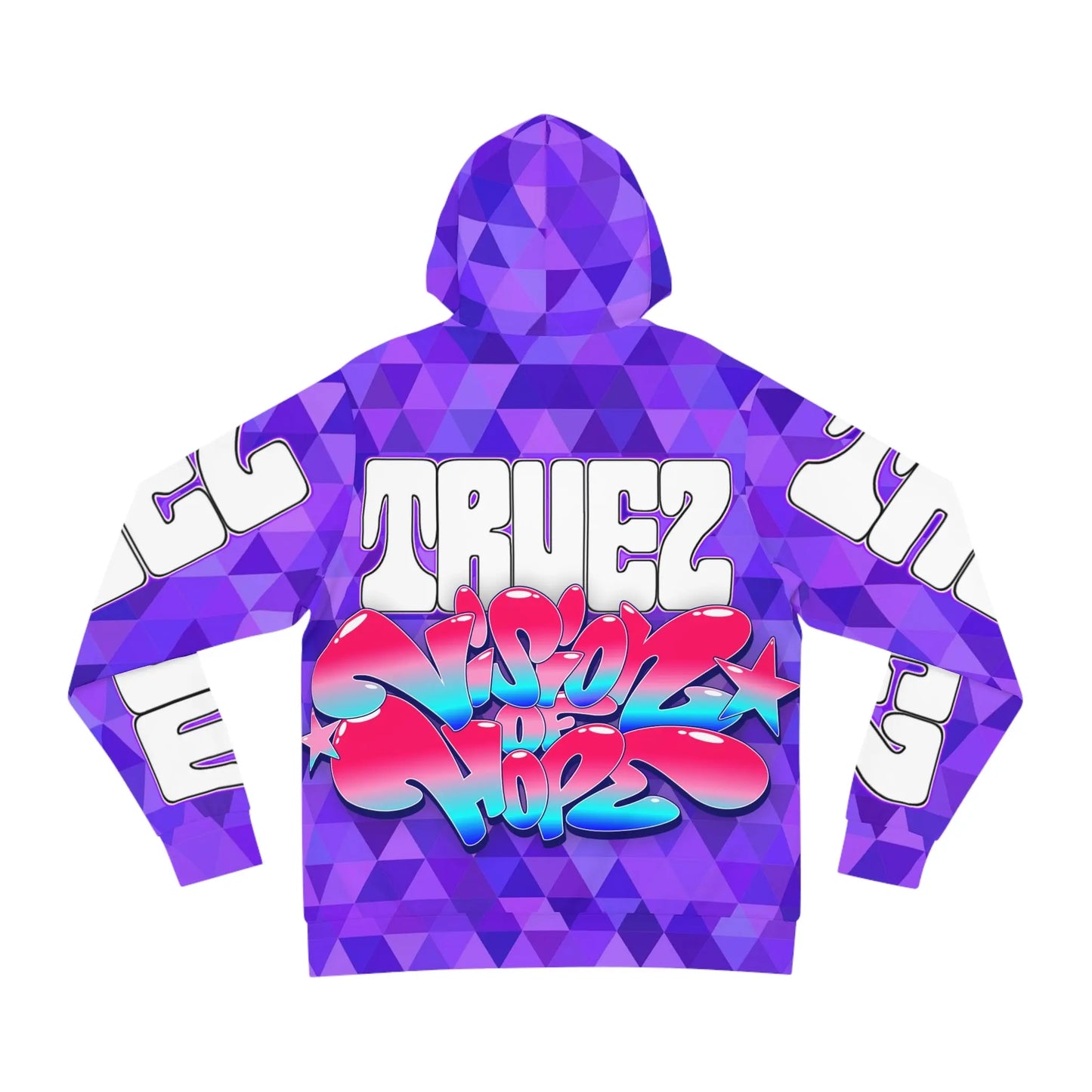 NLB VINTAGE "TRUE2" ×Tribute× Fashion Hoodie (AOP) Printify