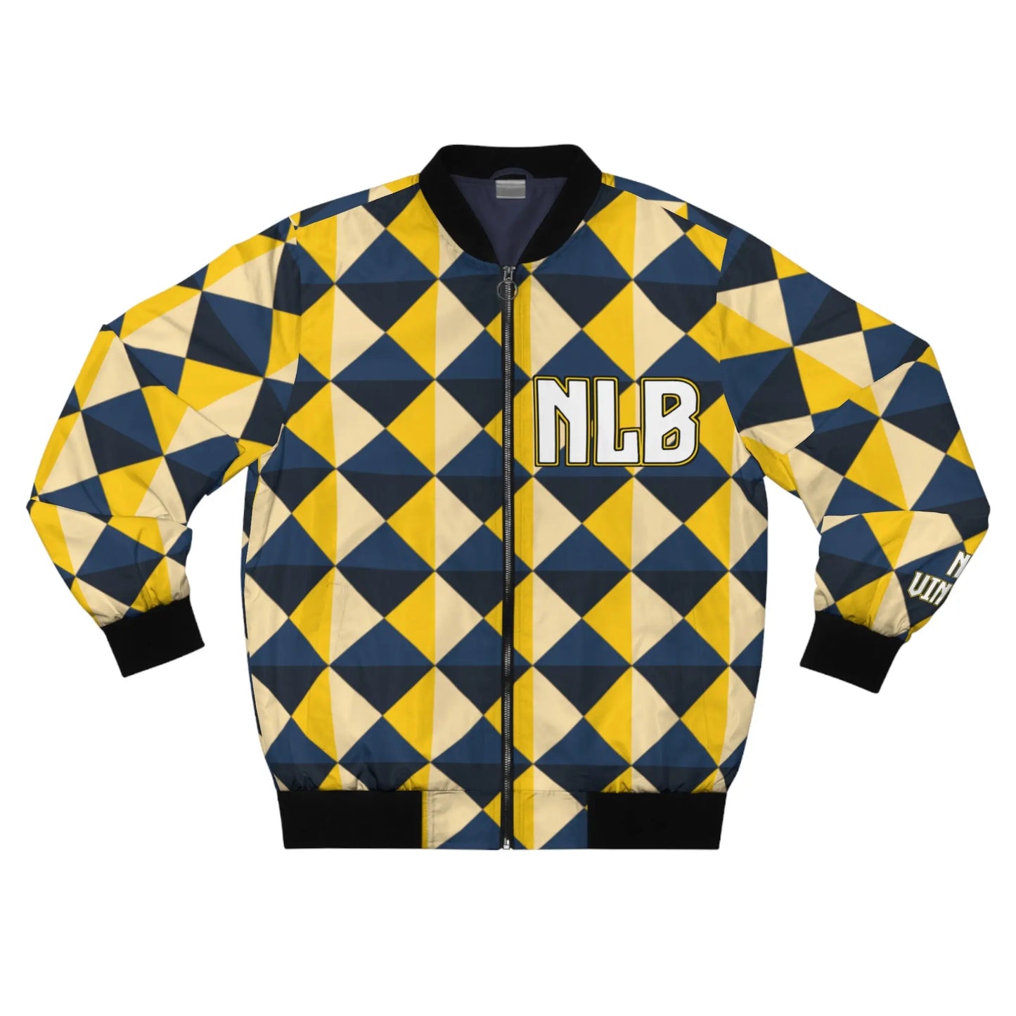 NLB VINTAGE "CLASSIC" Men's Bomber Jacket (AOP) - Image #1