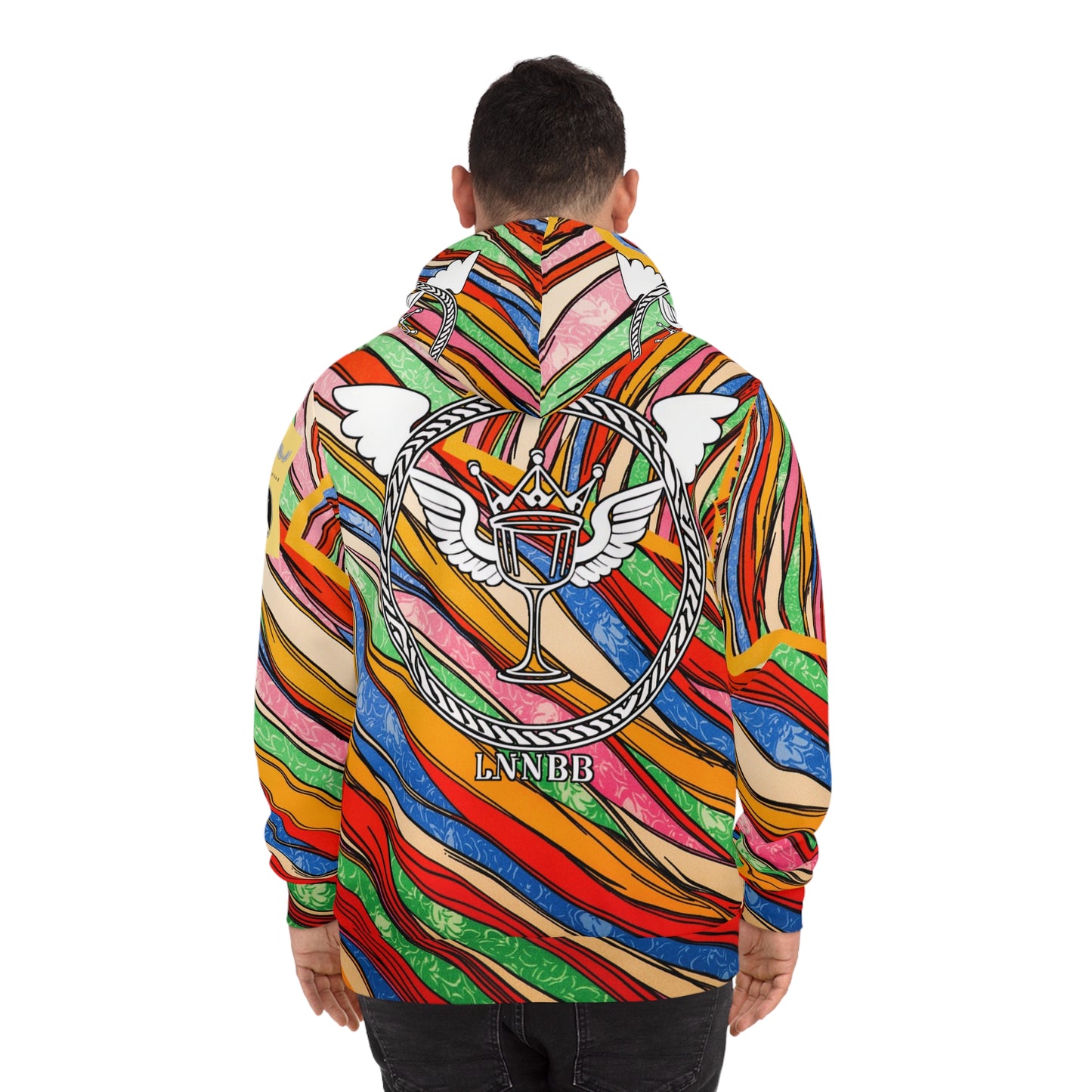 NLB VINTAGE "NLB MUSE" ×BOMBA X× Fashion Hoodie (AOP)