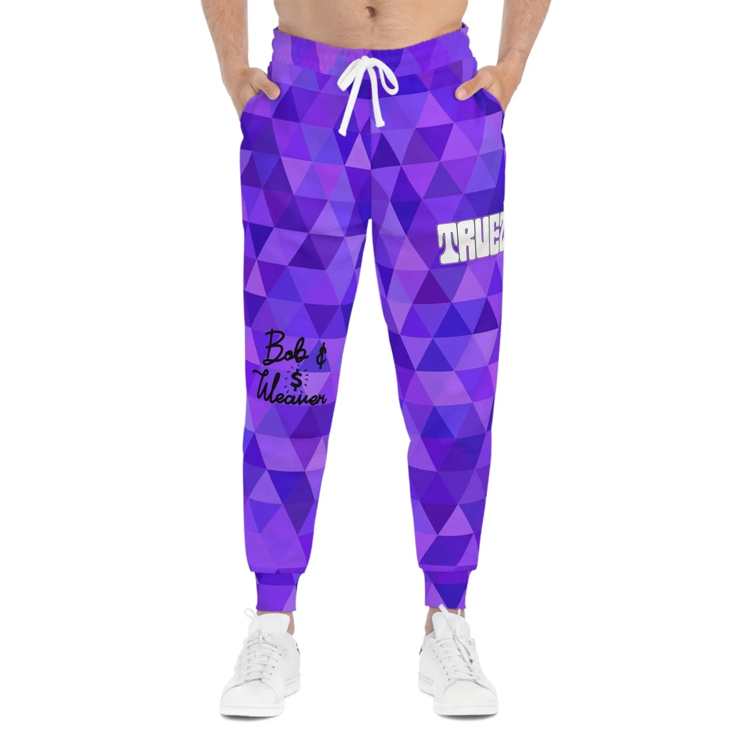 NLB VINTAGE "TRUE2" ×Tribute× Athletic Joggers (AOP) Printify