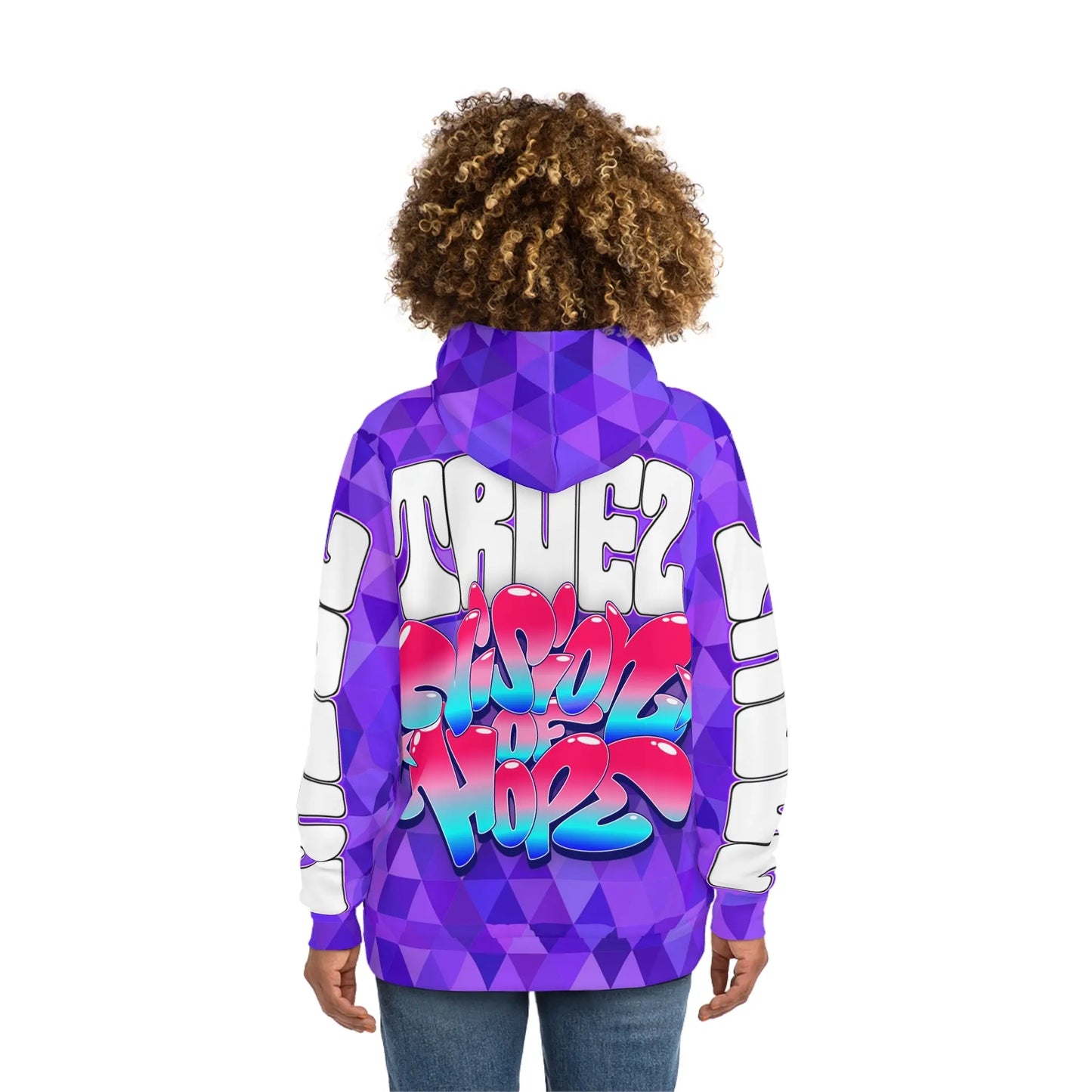 NLB VINTAGE "TRUE2" ×Tribute× Fashion Hoodie (AOP) Printify