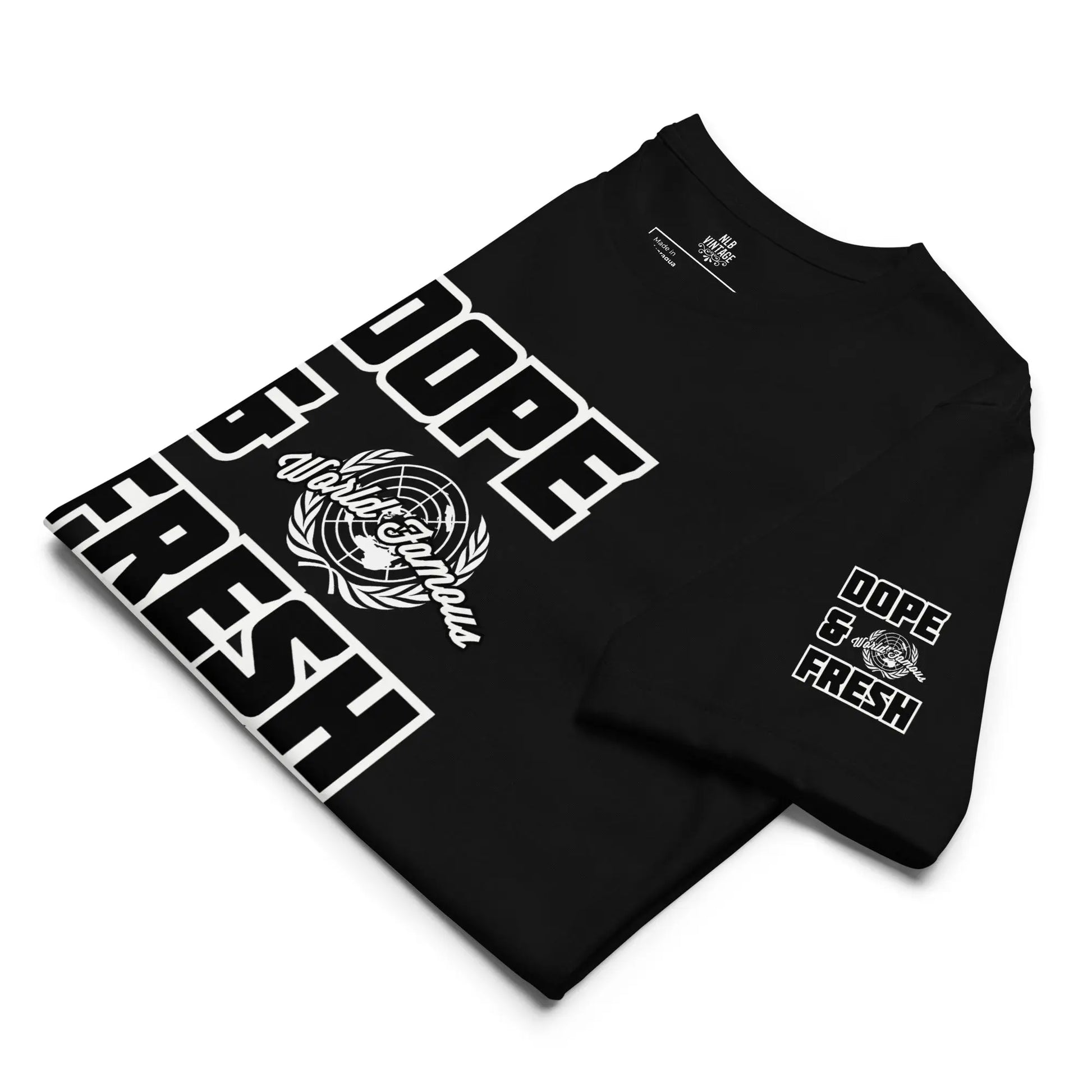 DOPE & FRESH WF Unisex staple eco t-shirt by NLB VINTAGE NLB VINTAGE
