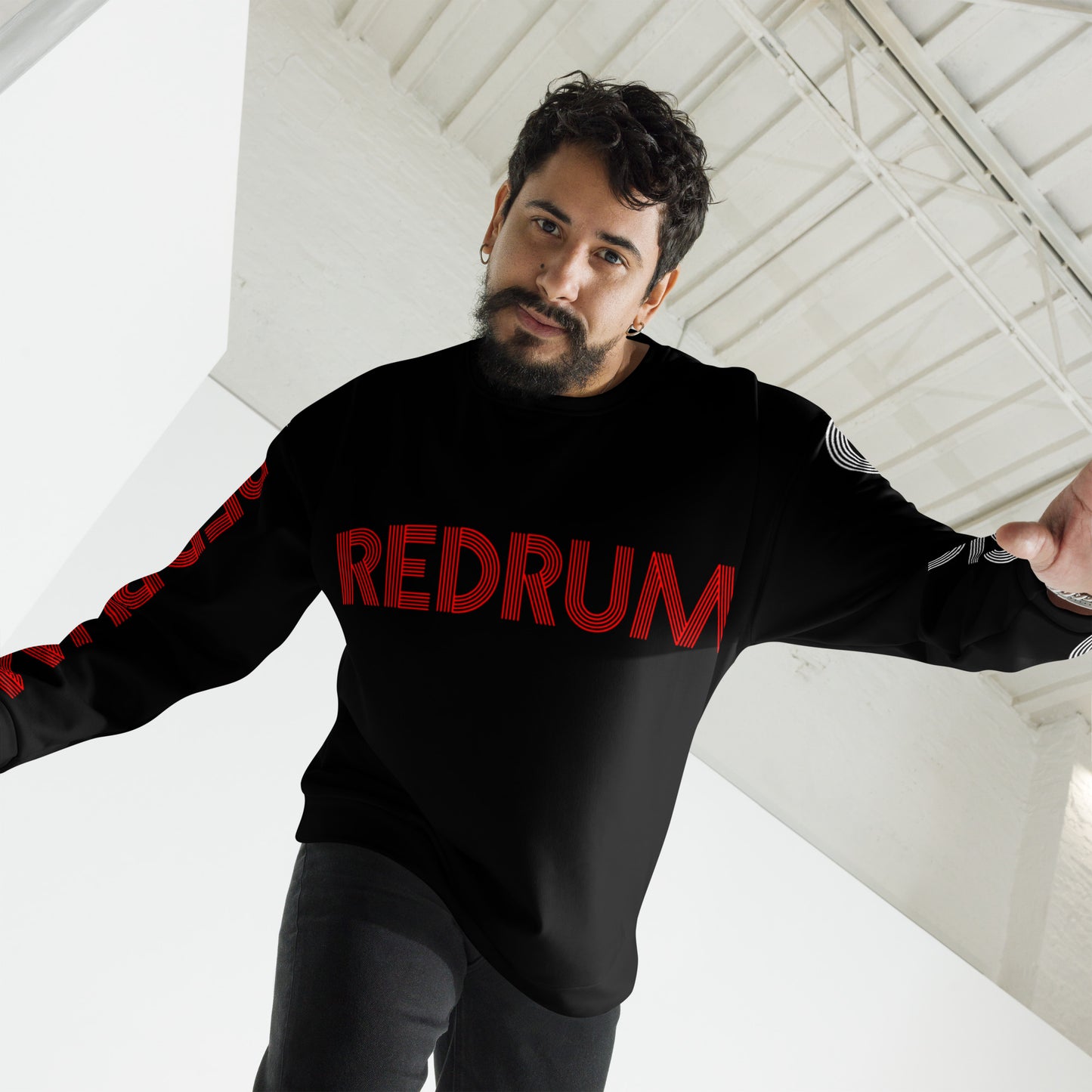 NLB VINTAGE "REDRUM" ×SICARIO× Unisex Sweatshirt NLB Vintage