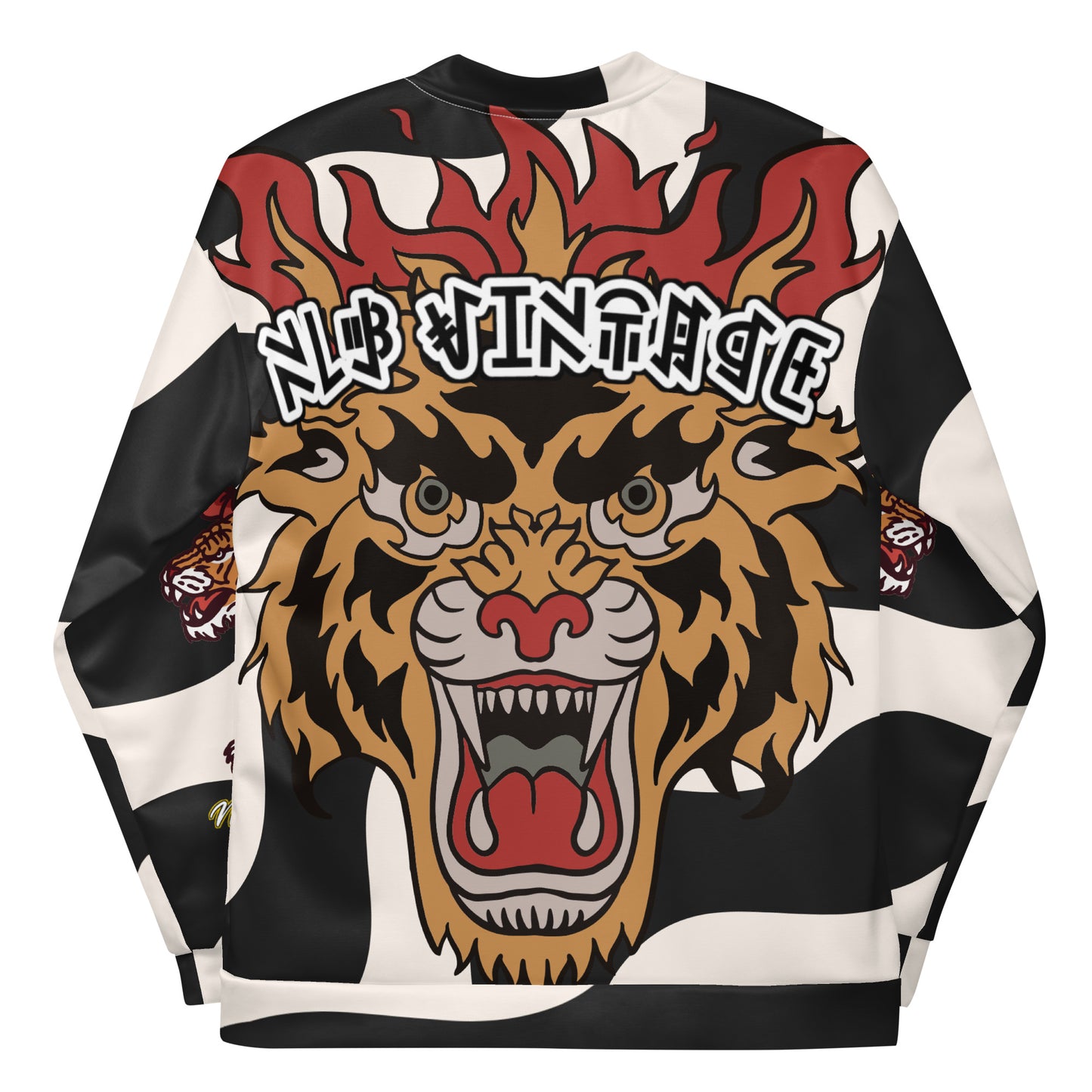 NLB VINTAGE "DFNYRSLF" Unisex Bomber Jacket NLB Vintage