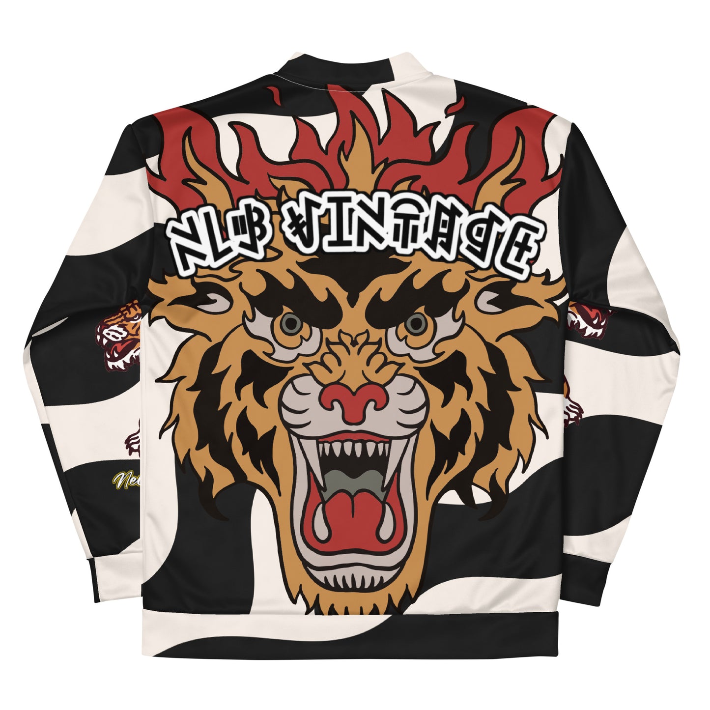 NLB VINTAGE "DFNYRSLF" Unisex Bomber Jacket NLB Vintage
