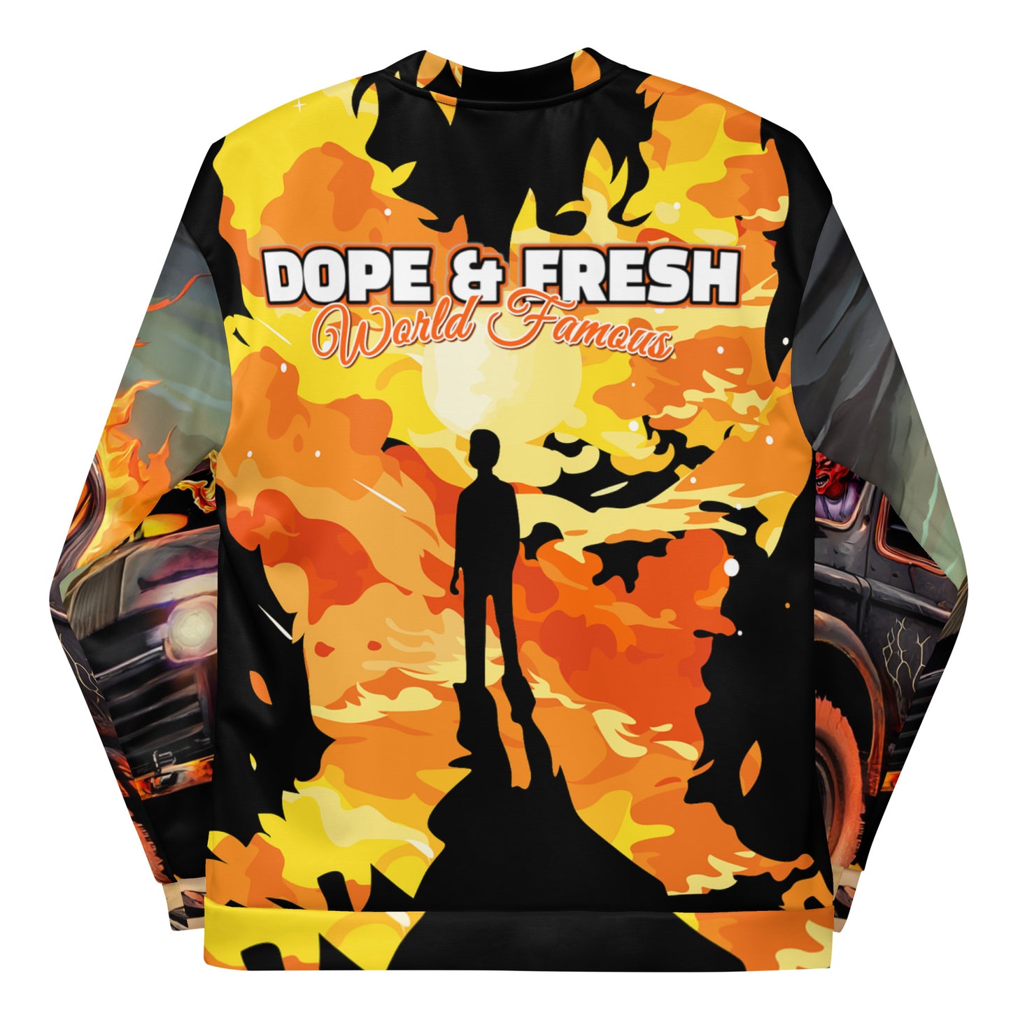 NLB VINTAGE "D&FWF" Unisex Bomber Jacket NLB Vintage
