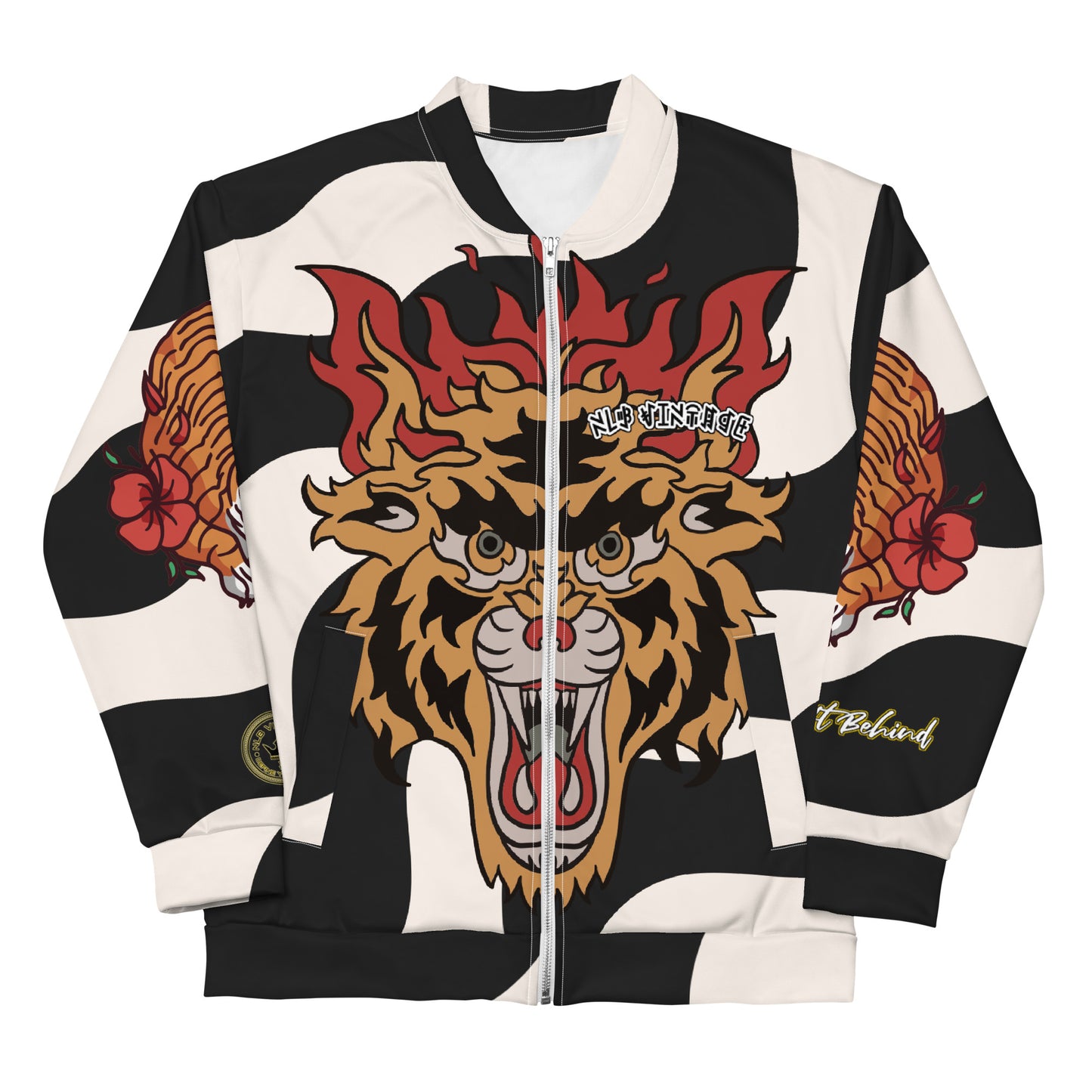 NLB VINTAGE "DFNYRSLF" Unisex Bomber Jacket NLB Vintage