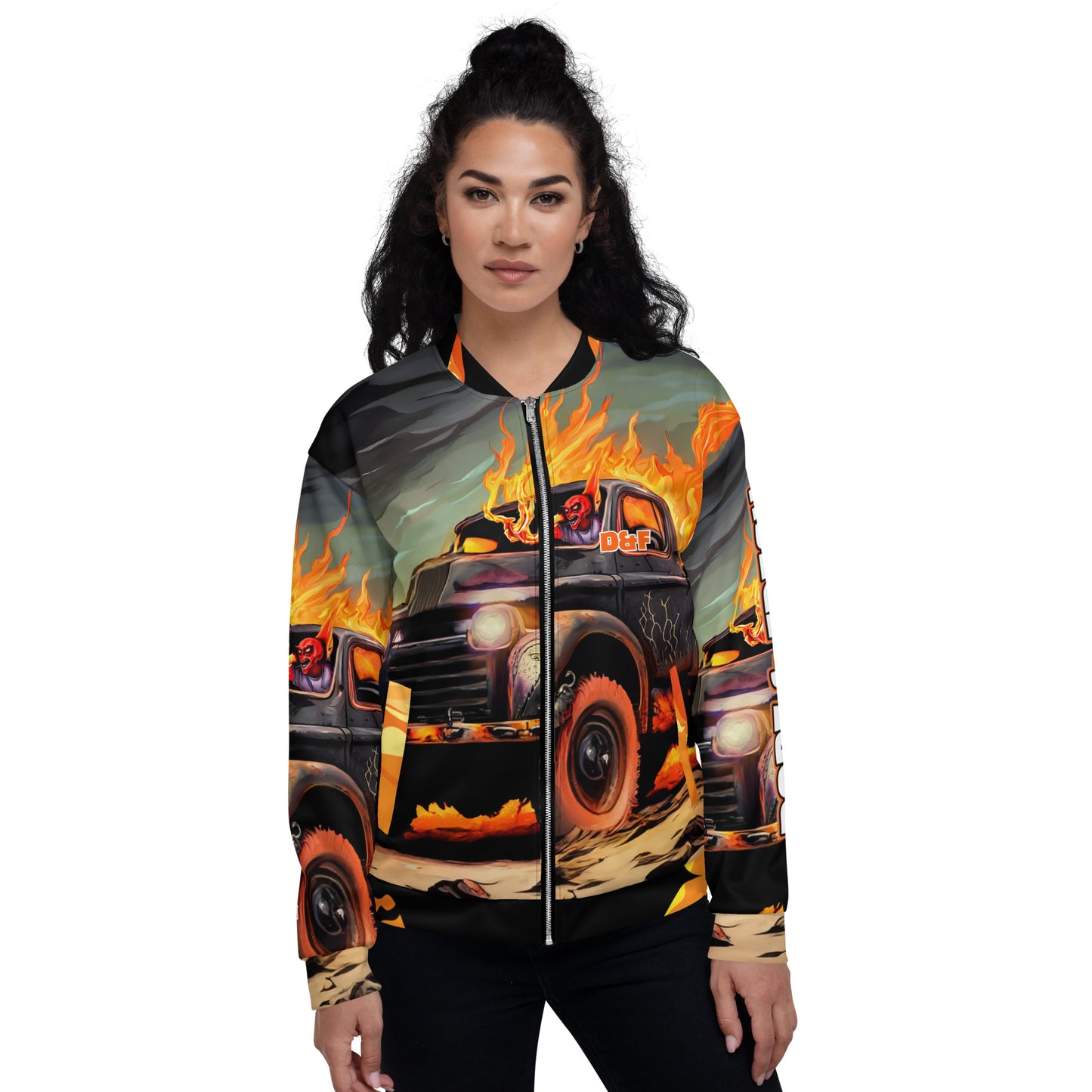 NLB VINTAGE "D&FWF" Unisex Bomber Jacket NLB Vintage