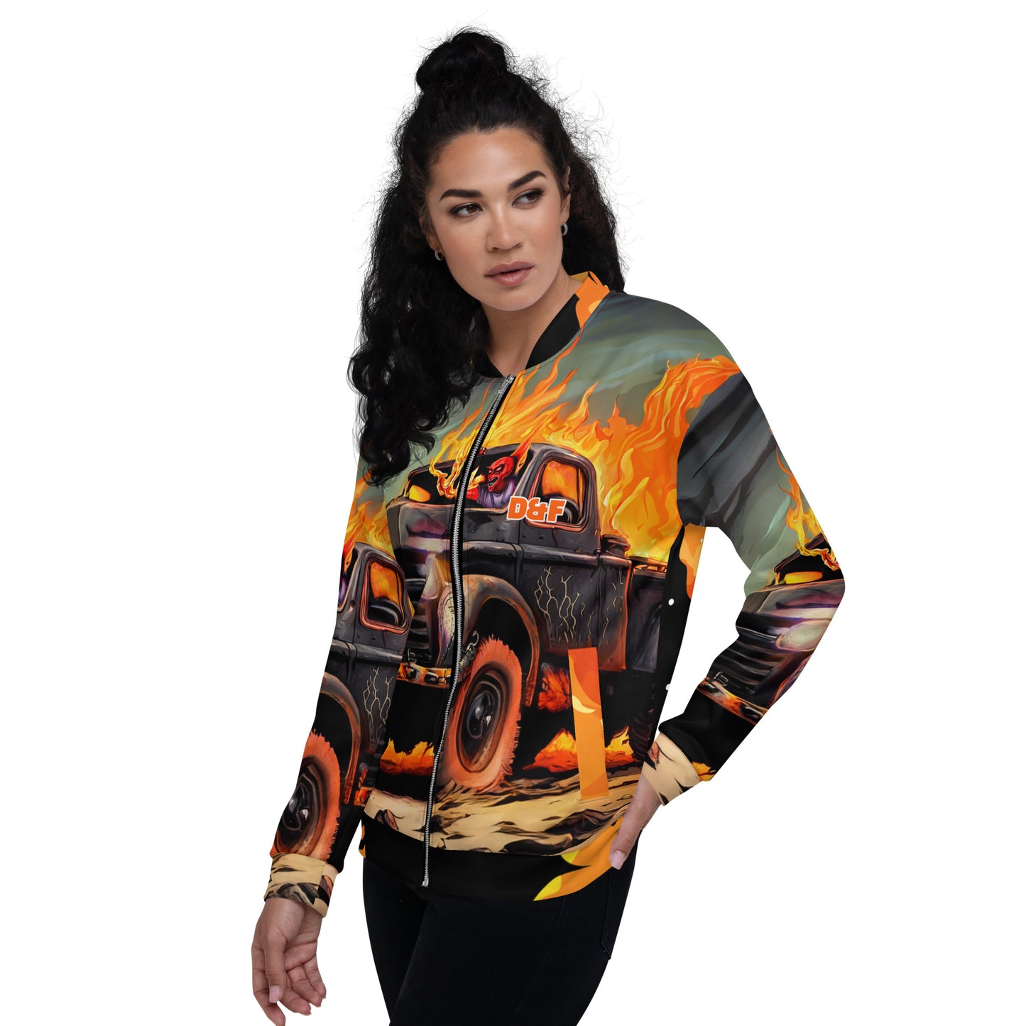 NLB VINTAGE "D&FWF" Unisex Bomber Jacket NLB Vintage
