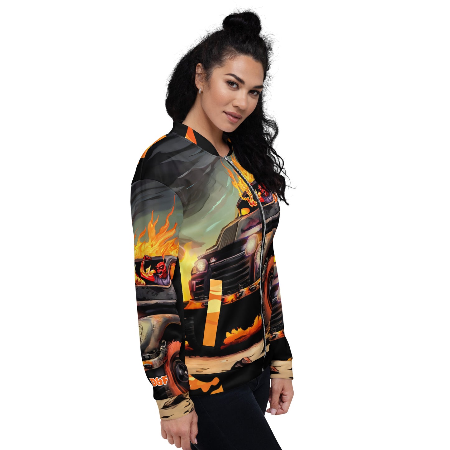 NLB VINTAGE "D&FWF" Unisex Bomber Jacket NLB Vintage