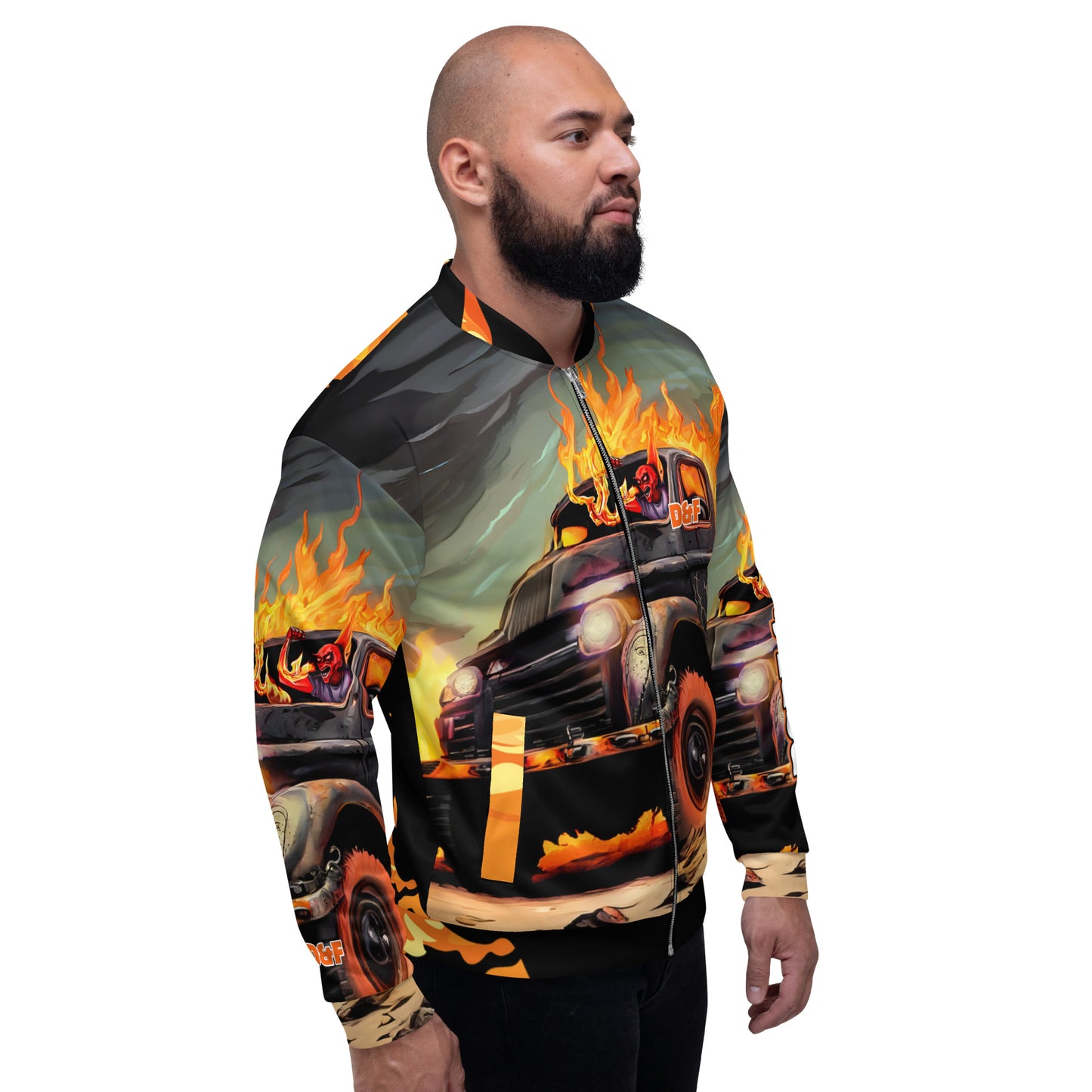 NLB VINTAGE "D&FWF" Unisex Bomber Jacket NLB Vintage