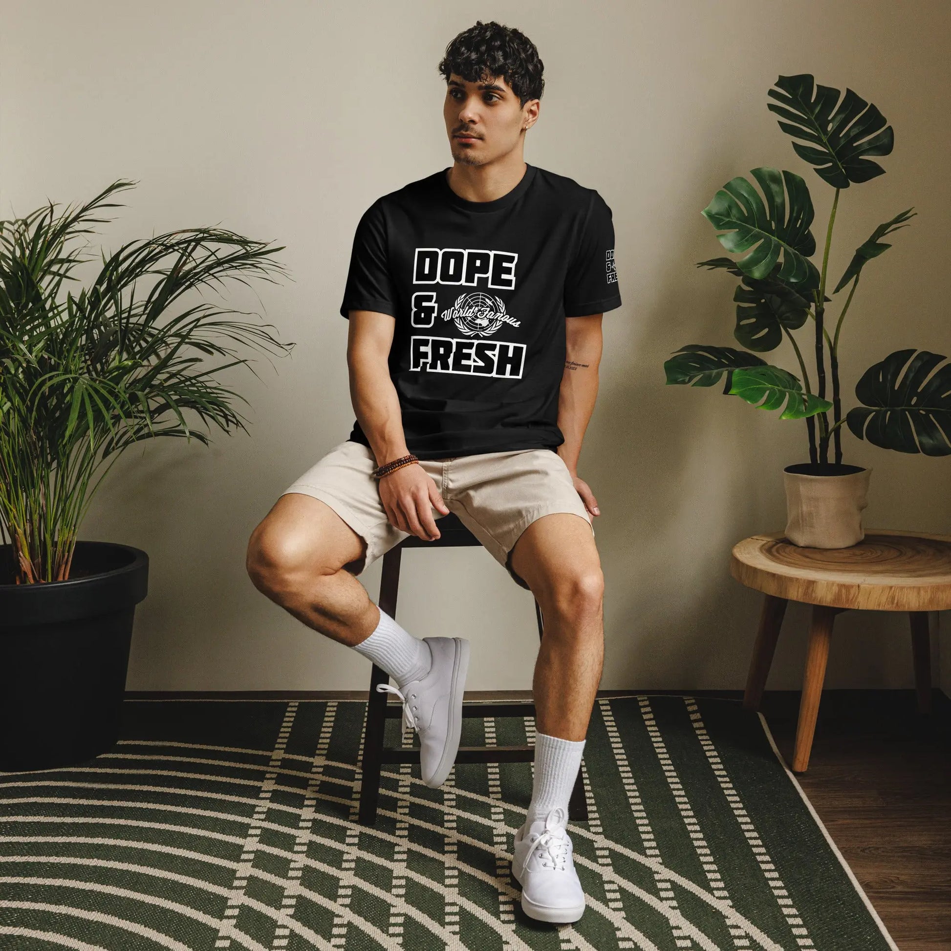 DOPE & FRESH WF Unisex staple eco t-shirt by NLB VINTAGE NLB VINTAGE