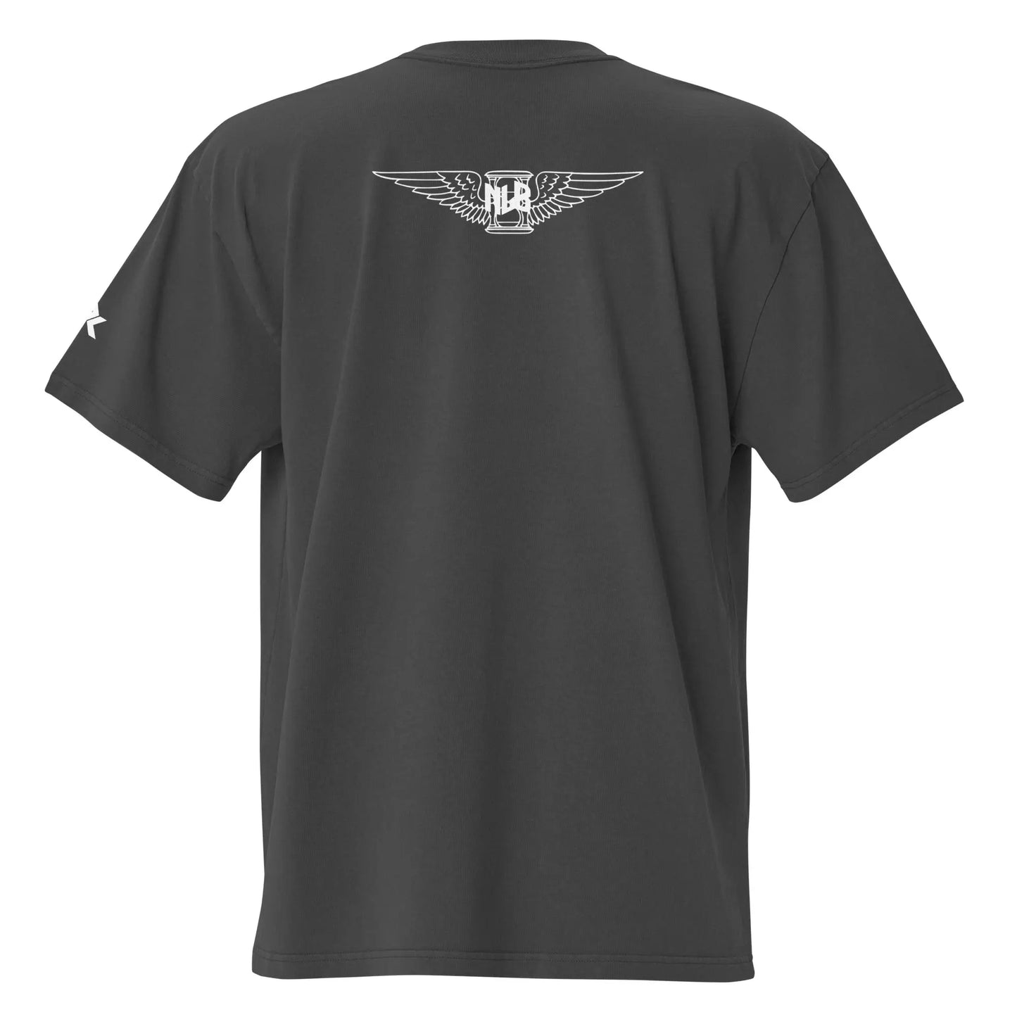 Oversized faded t-shirt by NLB VINTAGE "SILO X" NLB VINTAGE