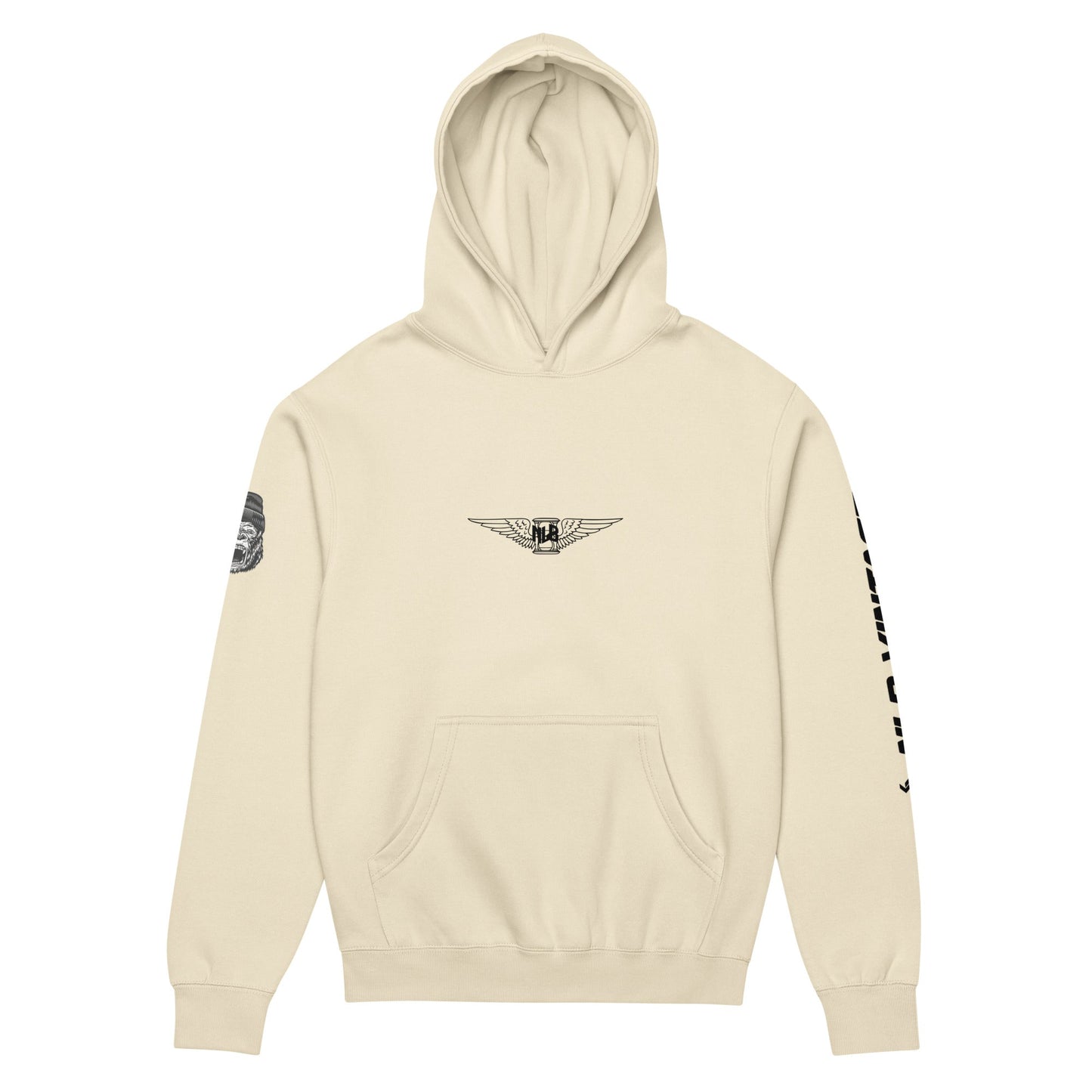 Men’s box hoodie "NOT LOST" by NLB VINTAGE NLB VINTAGE