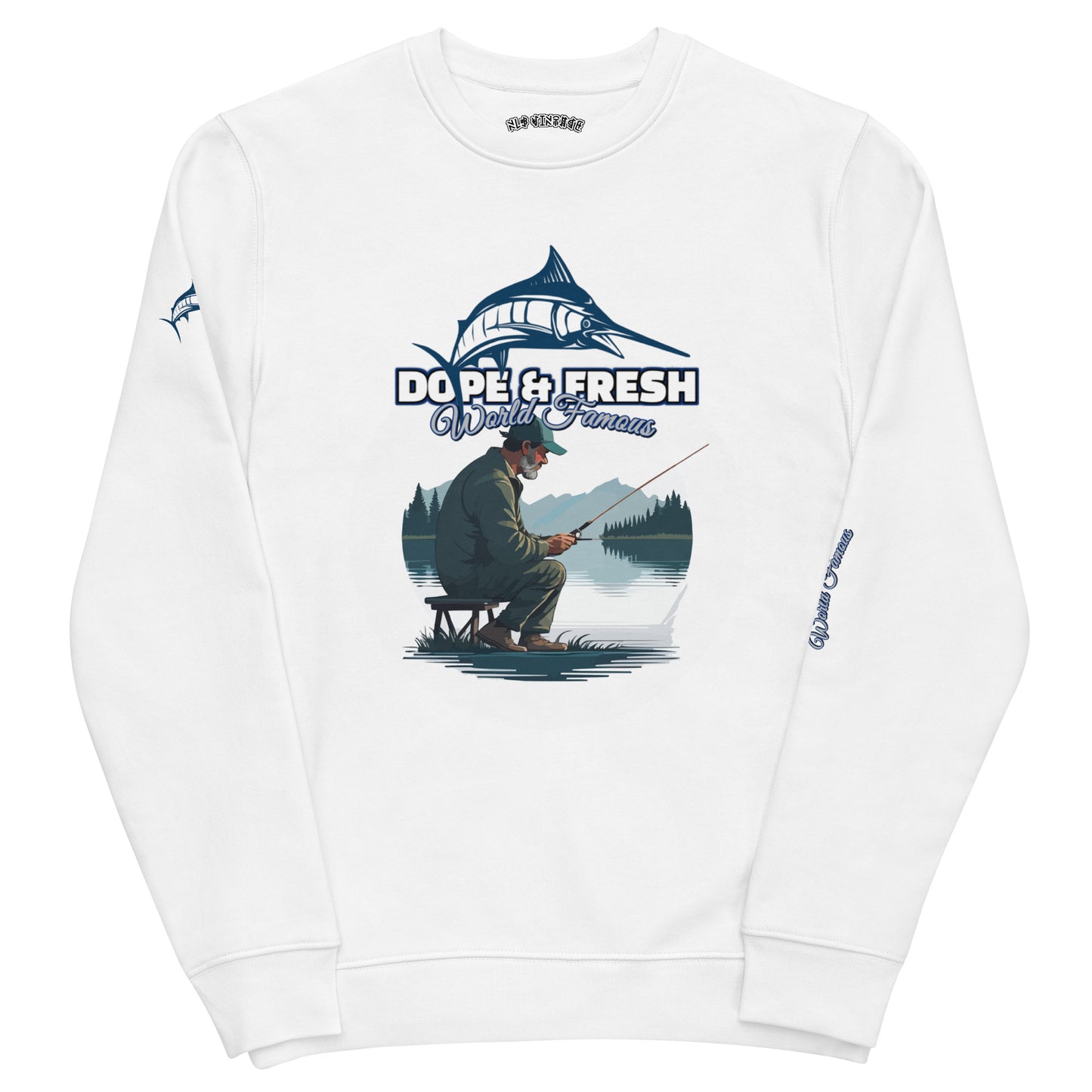 NLB VINTAGE "D&FWF" ×Fisherman× Unisex eco sweatshirt NLB Vintage