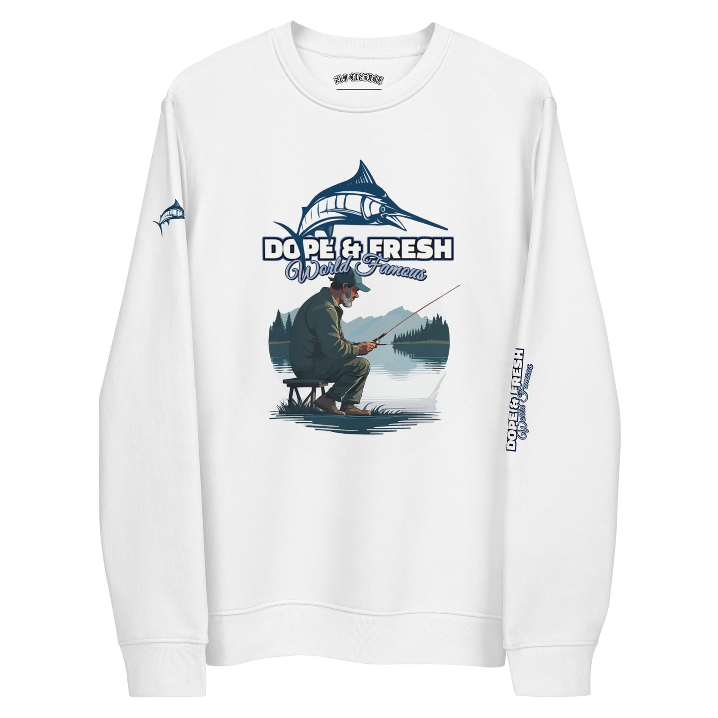 NLB VINTAGE "D&FWF" ×Fisherman× Unisex eco sweatshirt NLB Vintage