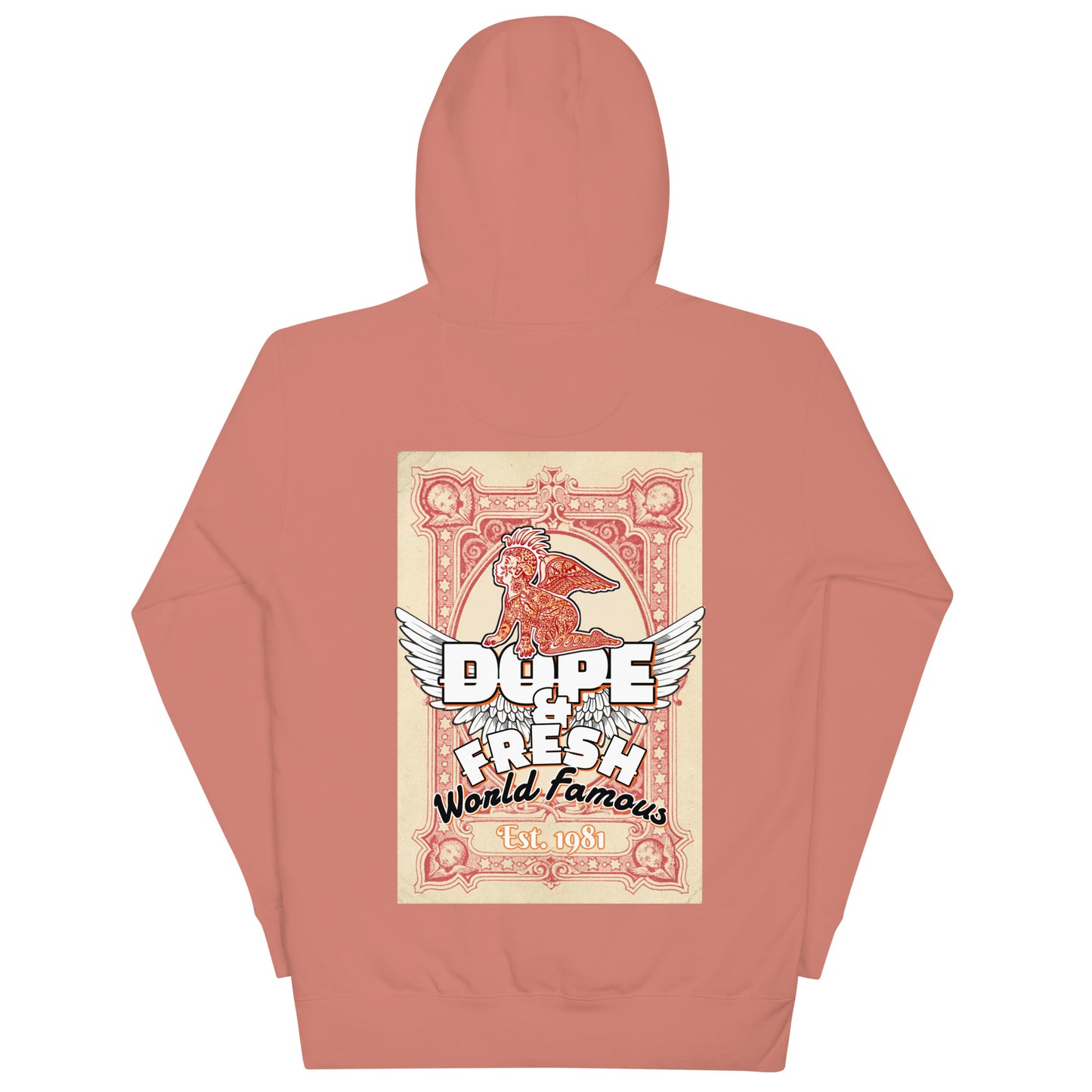 NLB VINTAGE "D&FWF" ×ANGELS× Unisex Hoodie NLB Vintage