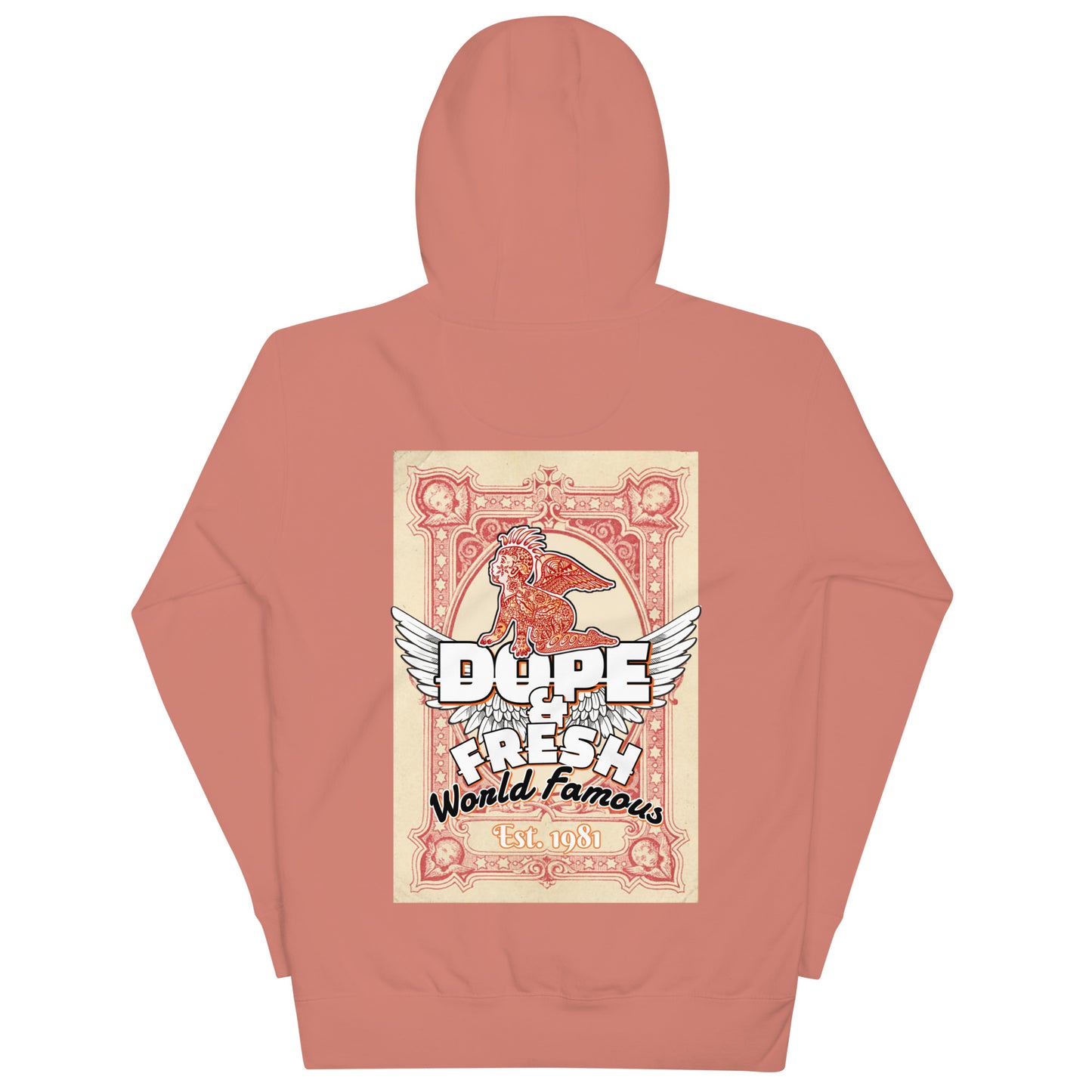 NLB VINTAGE "D&FWF" ×ANGELS× Unisex Hoodie NLB Vintage
