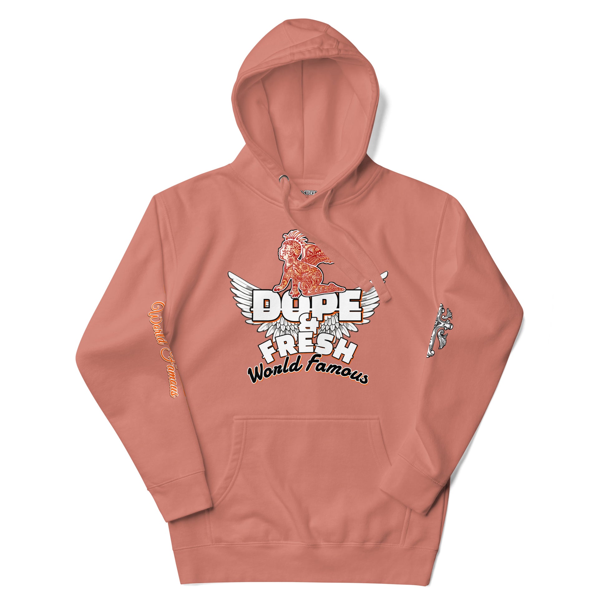 NLB VINTAGE "D&FWF" ×ANGELS× Unisex Hoodie NLB Vintage