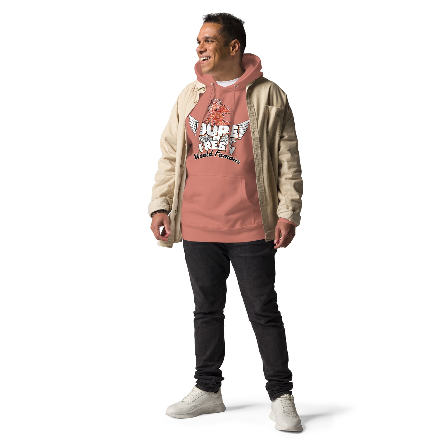NLB VINTAGE "D&FWF" ×ANGELS× Unisex Hoodie NLB Vintage