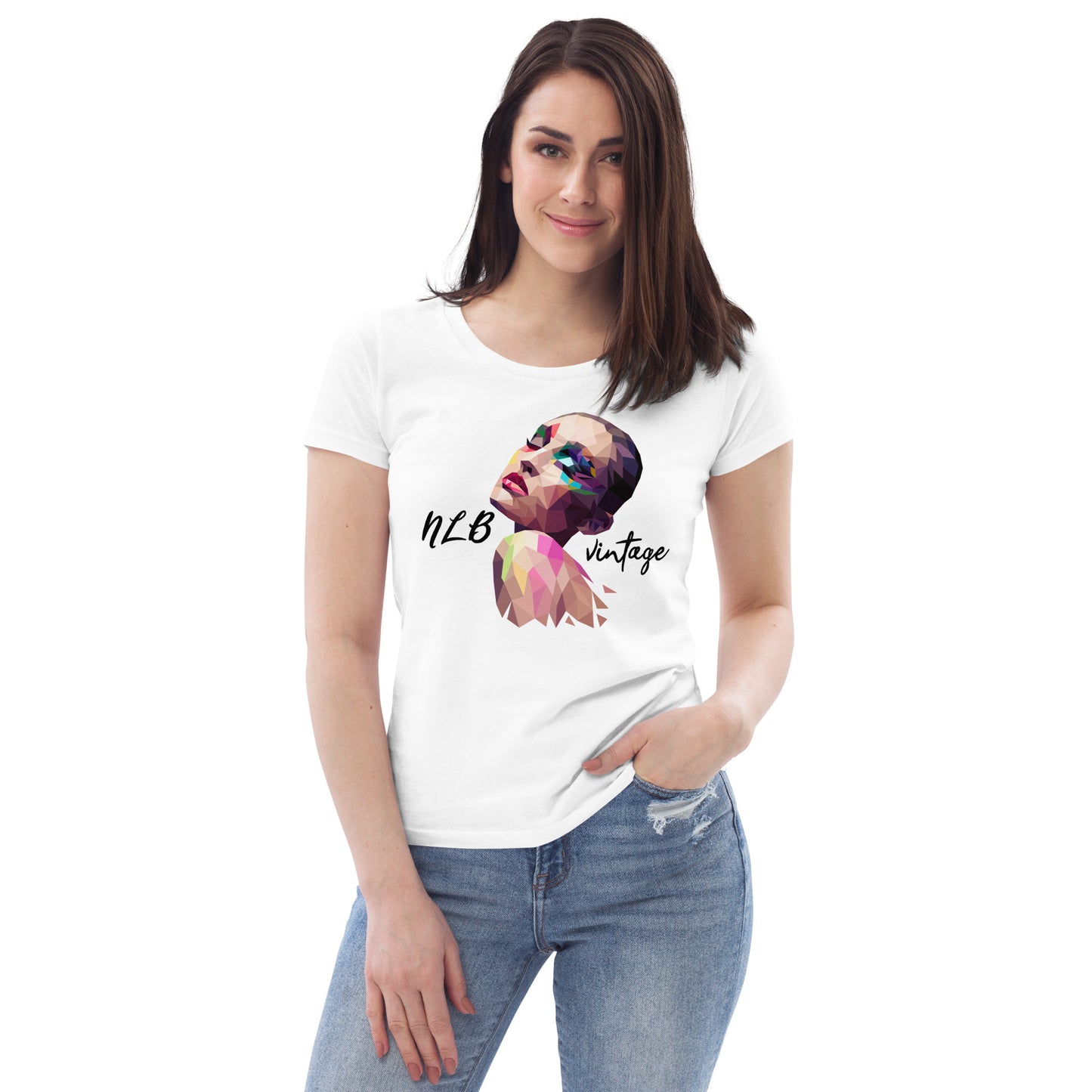 NLB VINTAGE "BONNIE" Women's fitted eco tee NLB Vintage