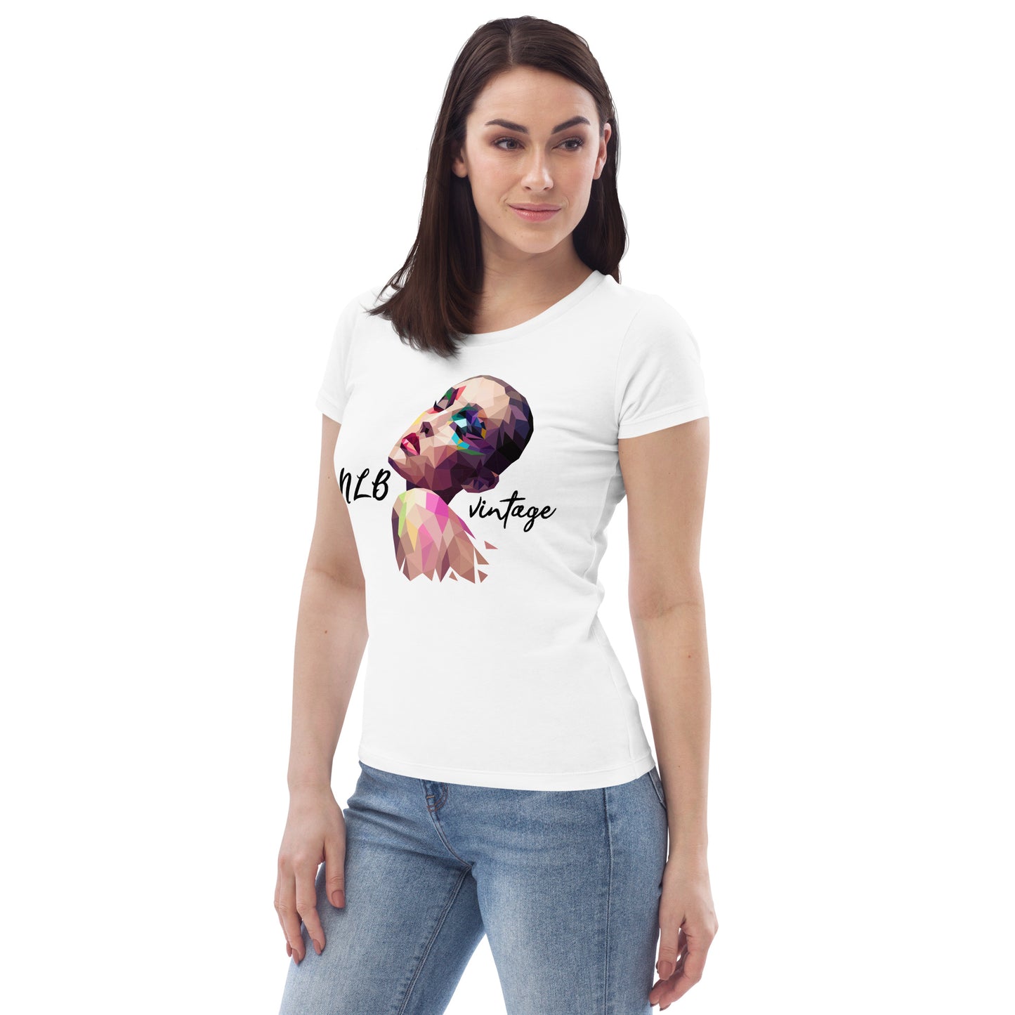NLB VINTAGE "BONNIE" Women's fitted eco tee NLB Vintage