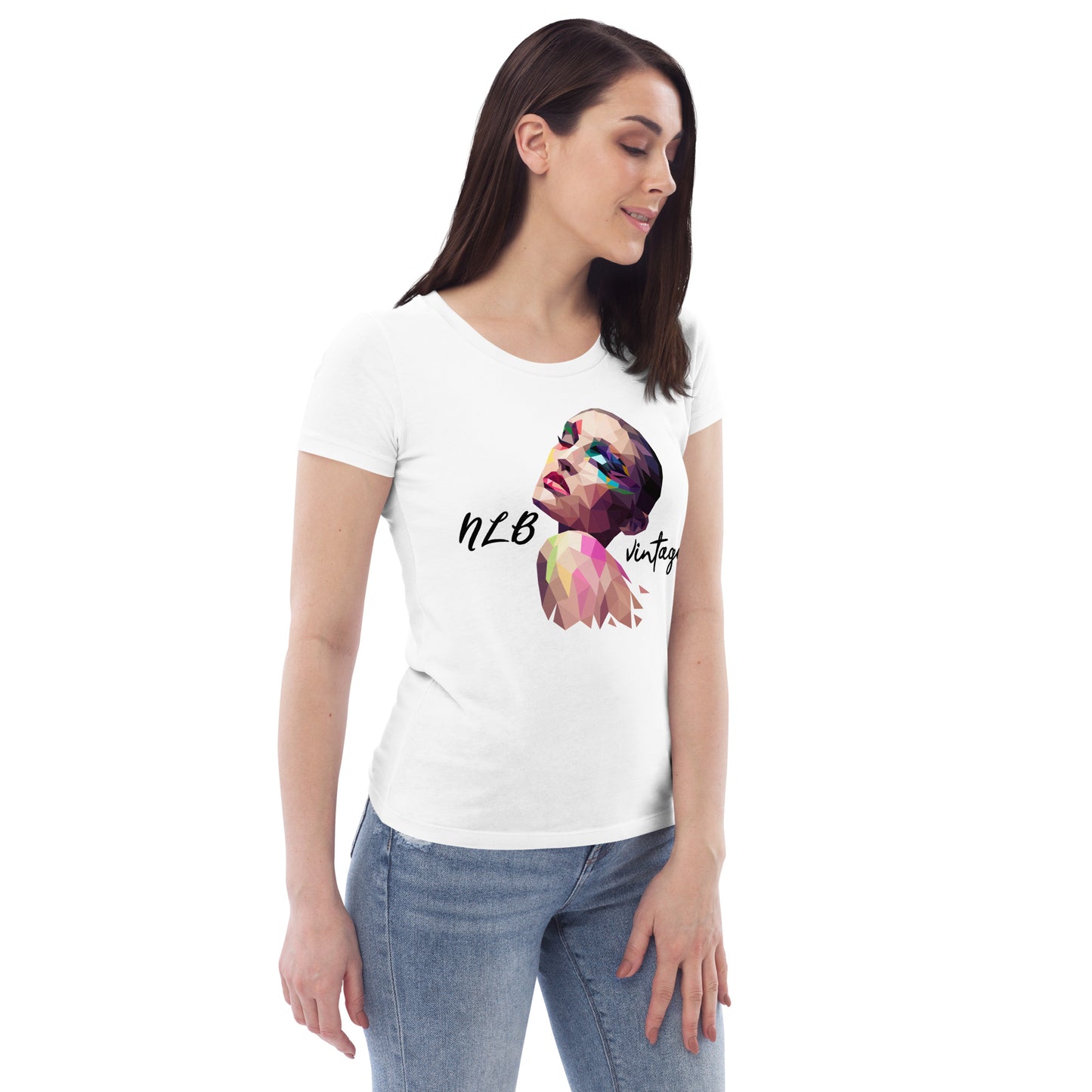 NLB VINTAGE "BONNIE" Women's fitted eco tee NLB Vintage