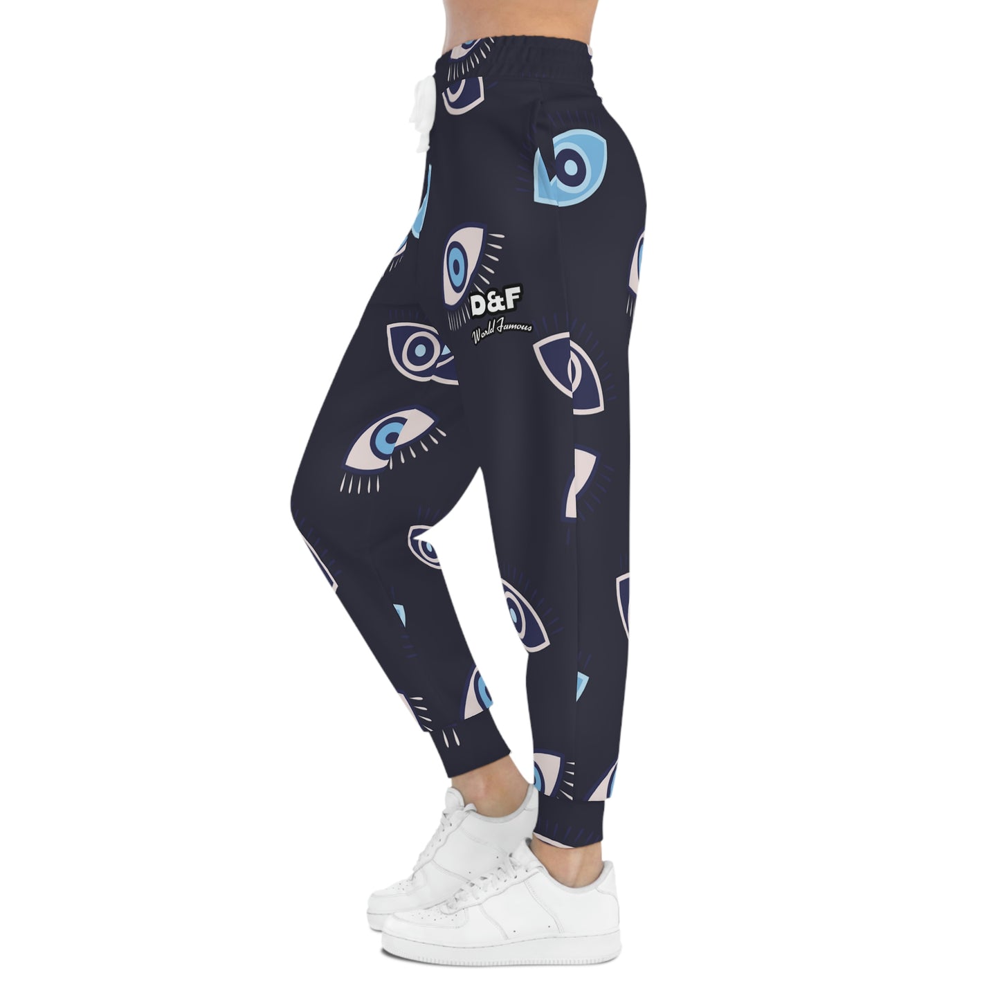 NLB VINTAGE "D&FWF" Athletic Joggers (AOP) Printify