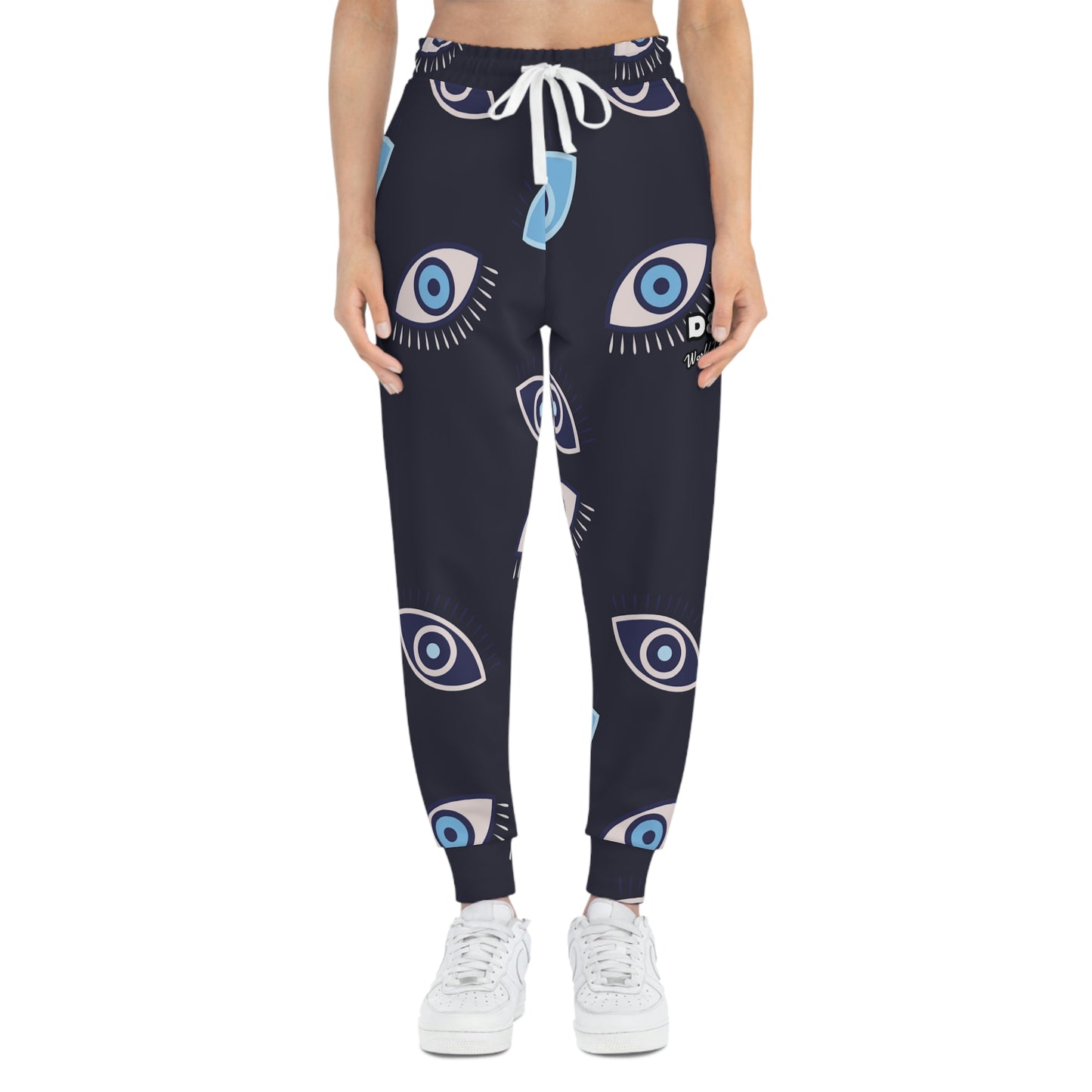 NLB VINTAGE "D&FWF" Athletic Joggers (AOP) Printify