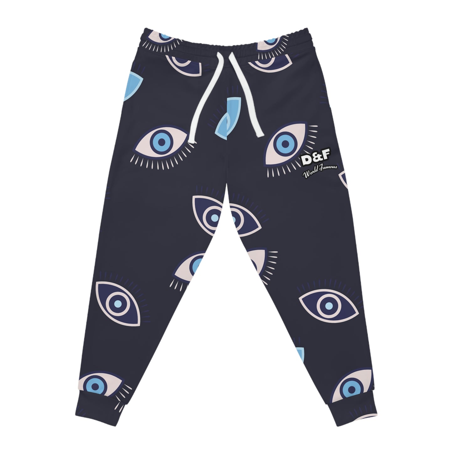 NLB VINTAGE "D&FWF" Athletic Joggers (AOP) Printify