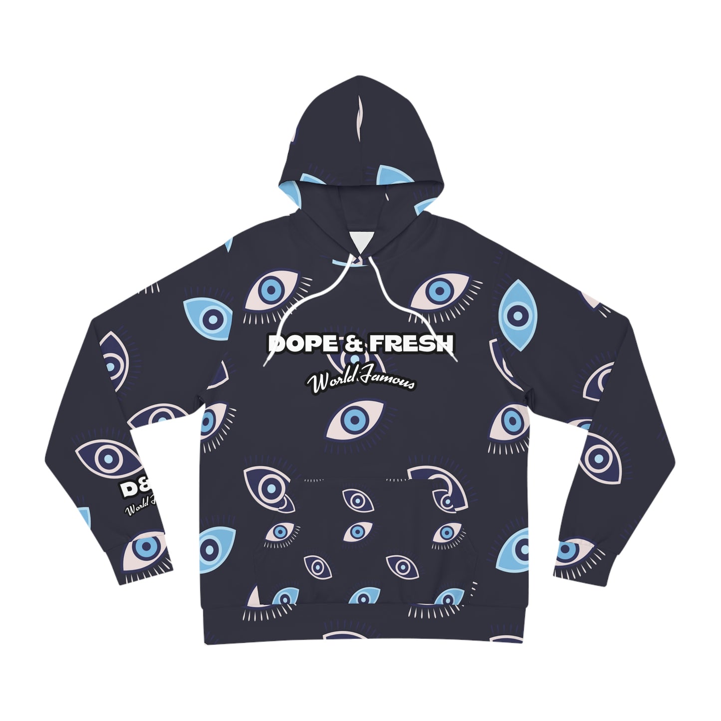 NLB VINTAGE "D&FWF" Fashion Hoodie (AOP) Printify