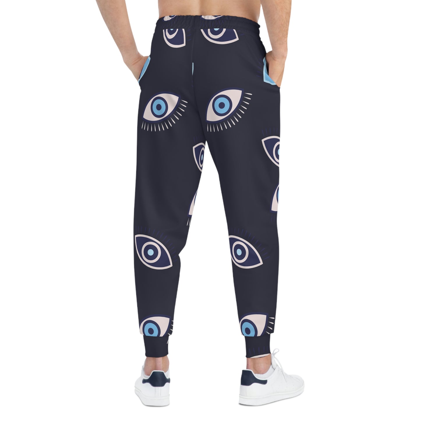 NLB VINTAGE "D&FWF" Athletic Joggers (AOP) Printify