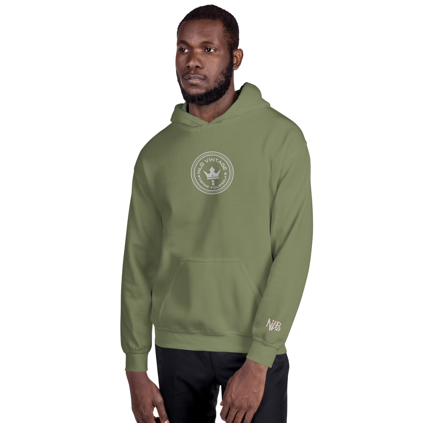 NLB Vintage "Define Yourself" Unisex Hoodie NLB Vintage