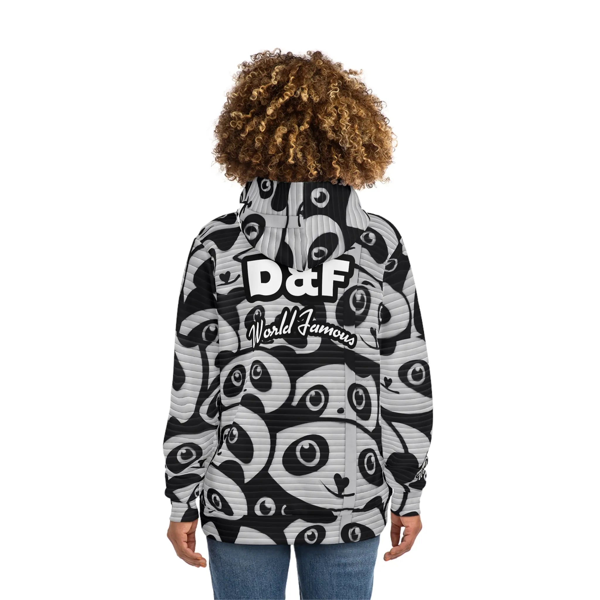 NLB Vintage - Panda Fashion Hoodie Printify