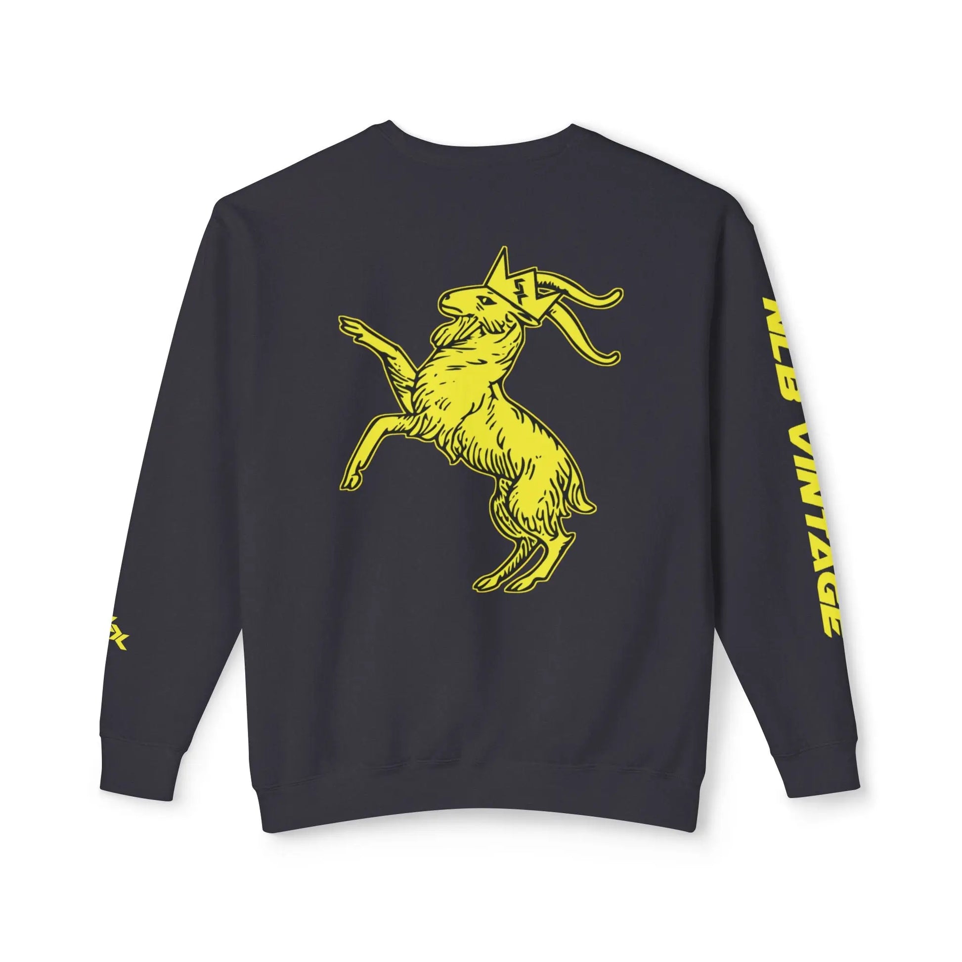 Unisex Lightweight Crewneck Sweatshirt "LUCIEEE" by NLB VINTAGE Printify