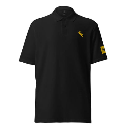 Unisex pique polo shirt "YELLOW LABEL" by NLB VINTAGE NLB VINTAGE